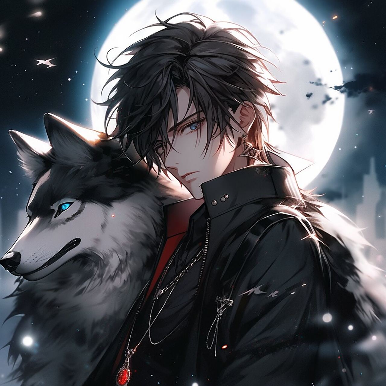 狼王 阿尔法 帅气男头