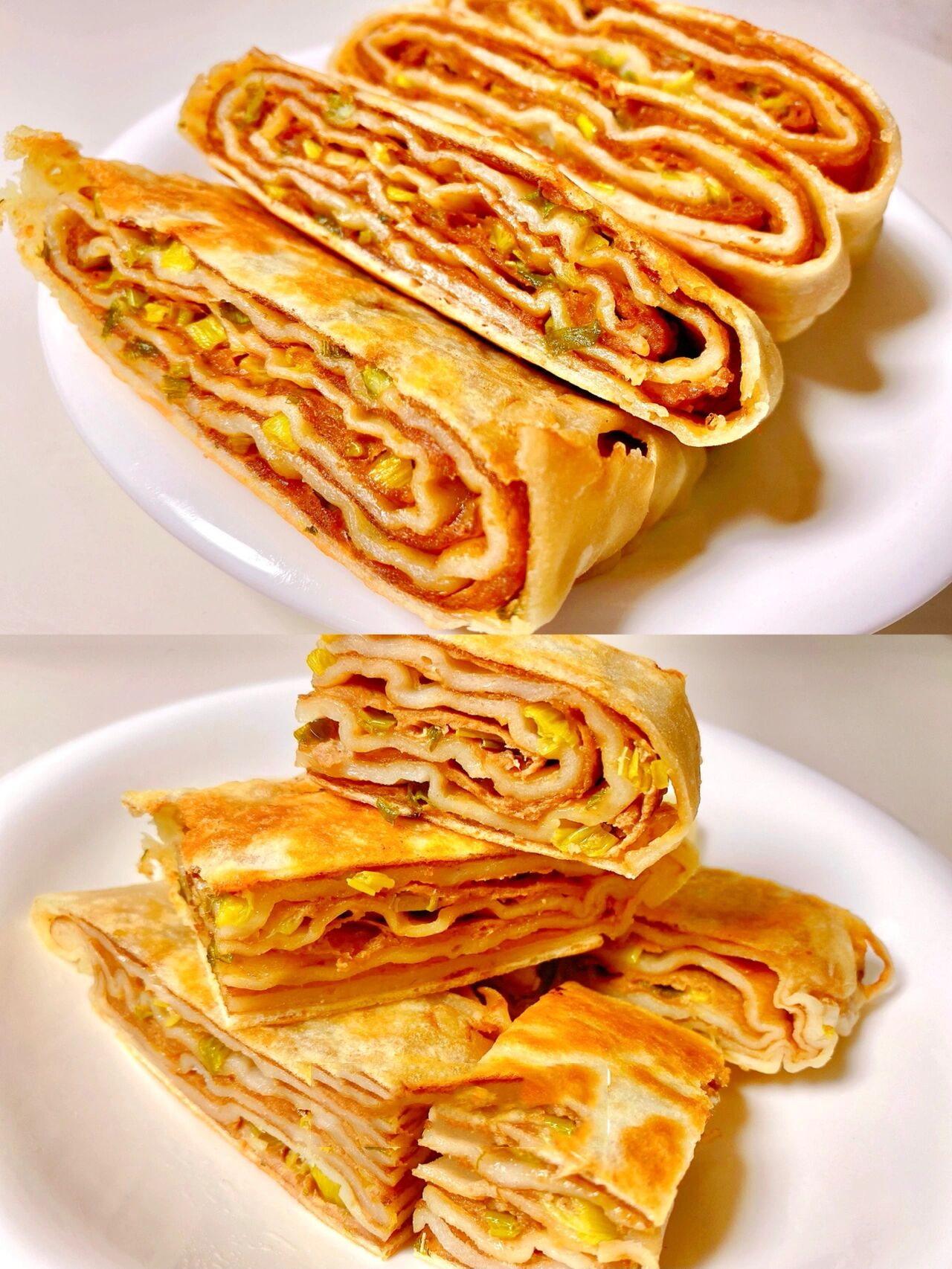 12m 辅食|宝宝千层肉饼 外酥里嫩 太香啦~ 🤗哈喽~ 今天分享一道