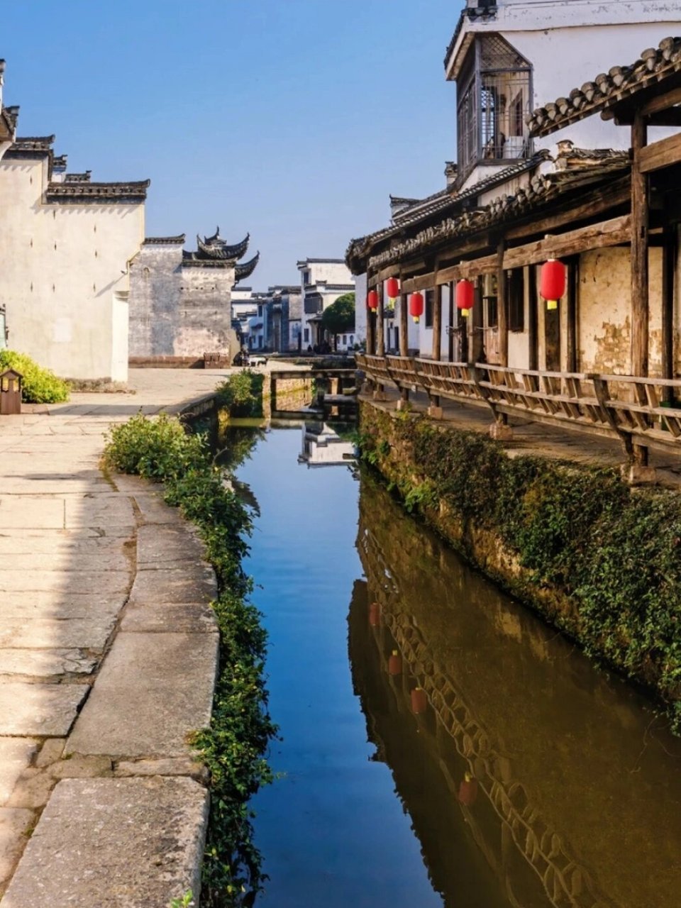 除了登山观云海93,一定要去的小众景点唐模古镇,白墙黛瓦,流水98