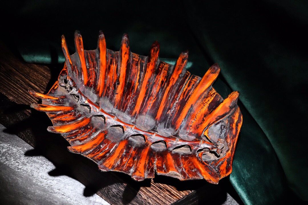 【六朝鼋甲 古物传承 现货现发82】"帝王棕中红!江山万年红!