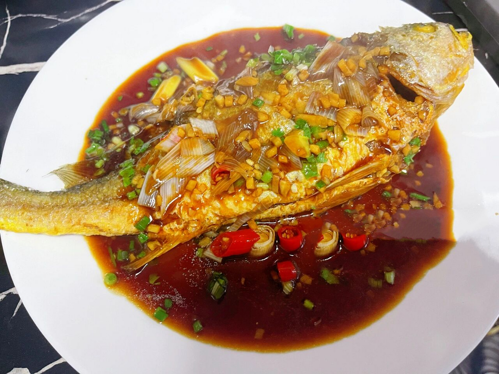 都说我鱼煎得好 | 其实真的很简单06 说真的我觉得红烧黄花鱼是一道