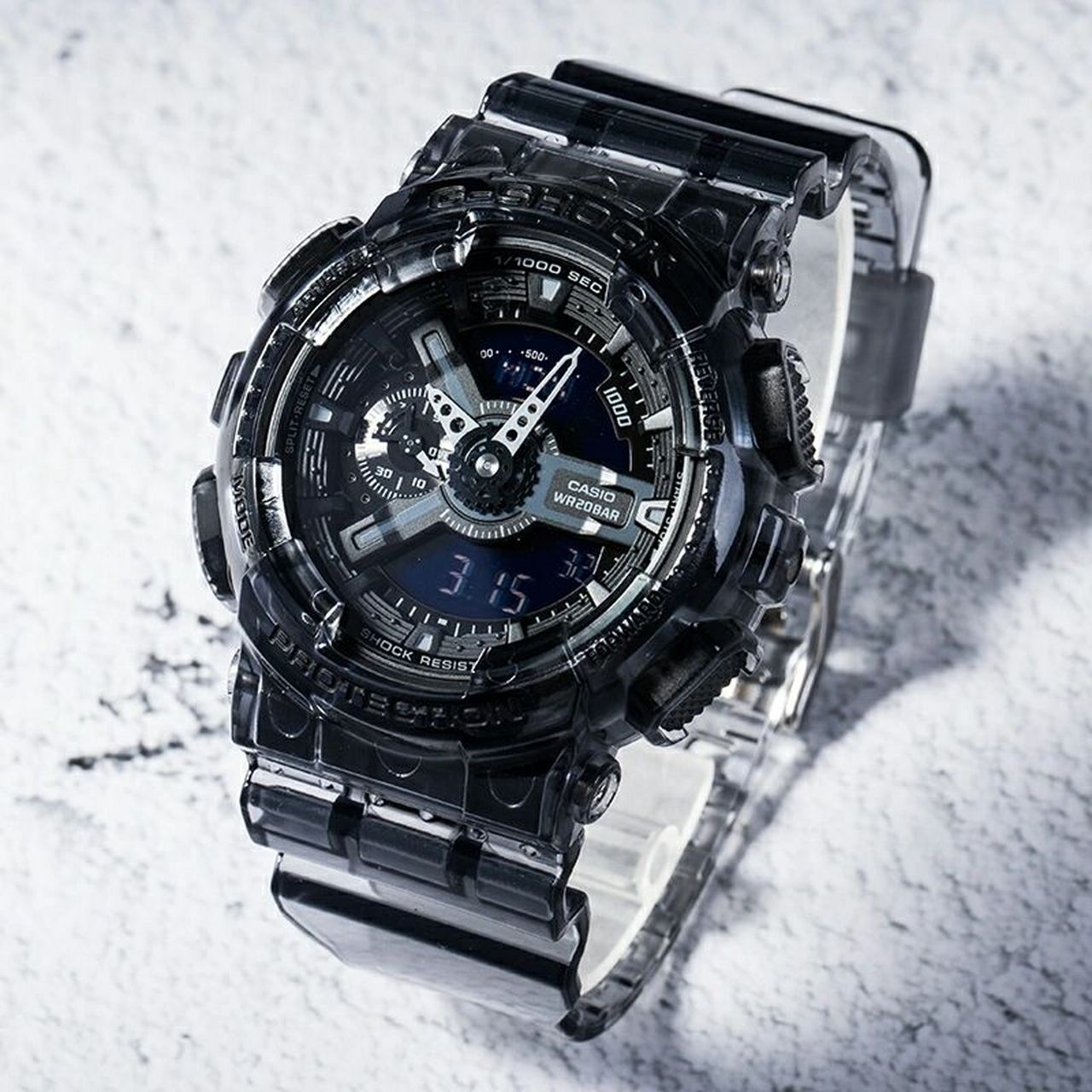 1张多可得 新款卡西欧ga-110ske冰韧黑武士,g-shock 系列高品质的追求