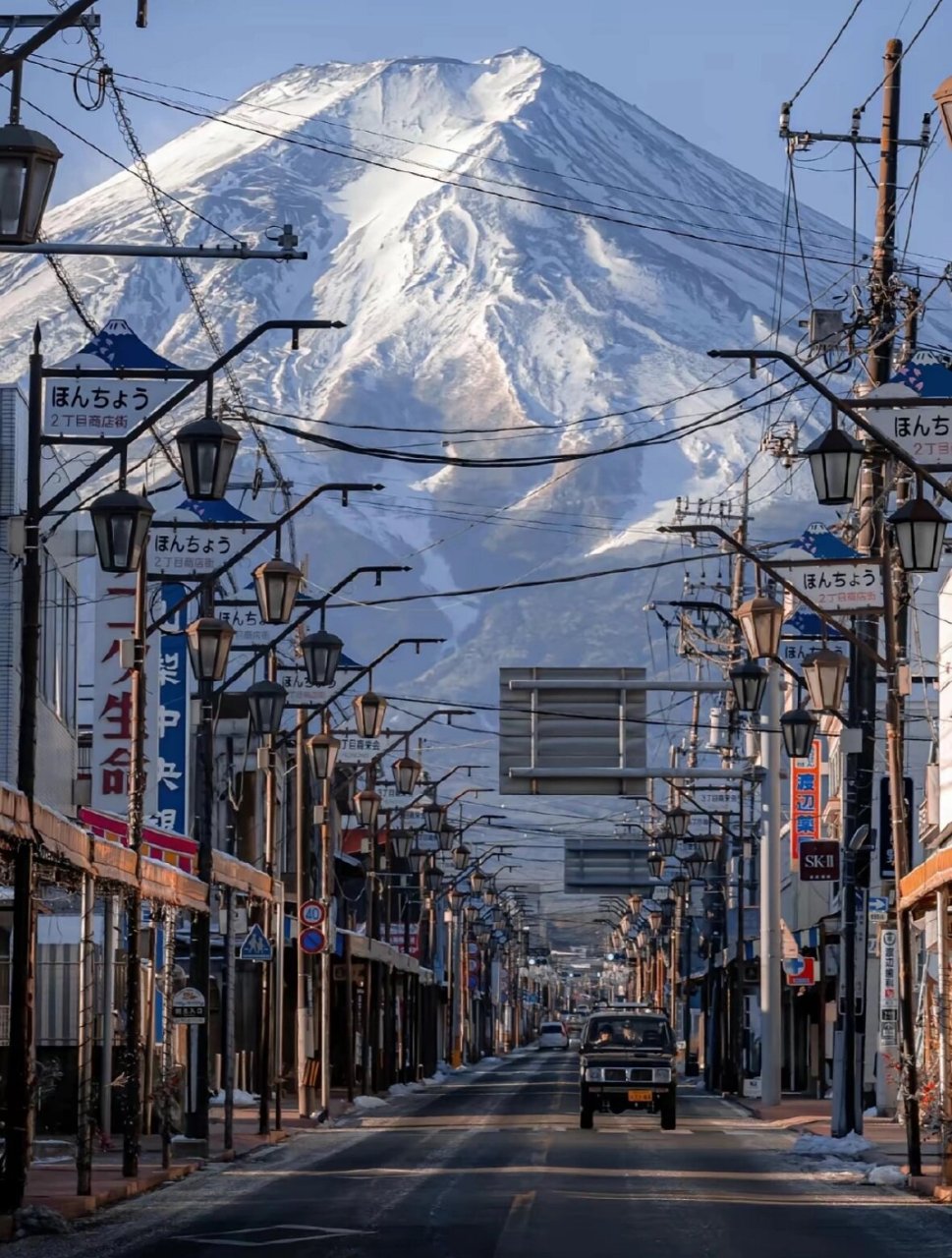 【山梨】拍摄富士山91最佳 山梨县的富士吉田市,来自海外的人气非常