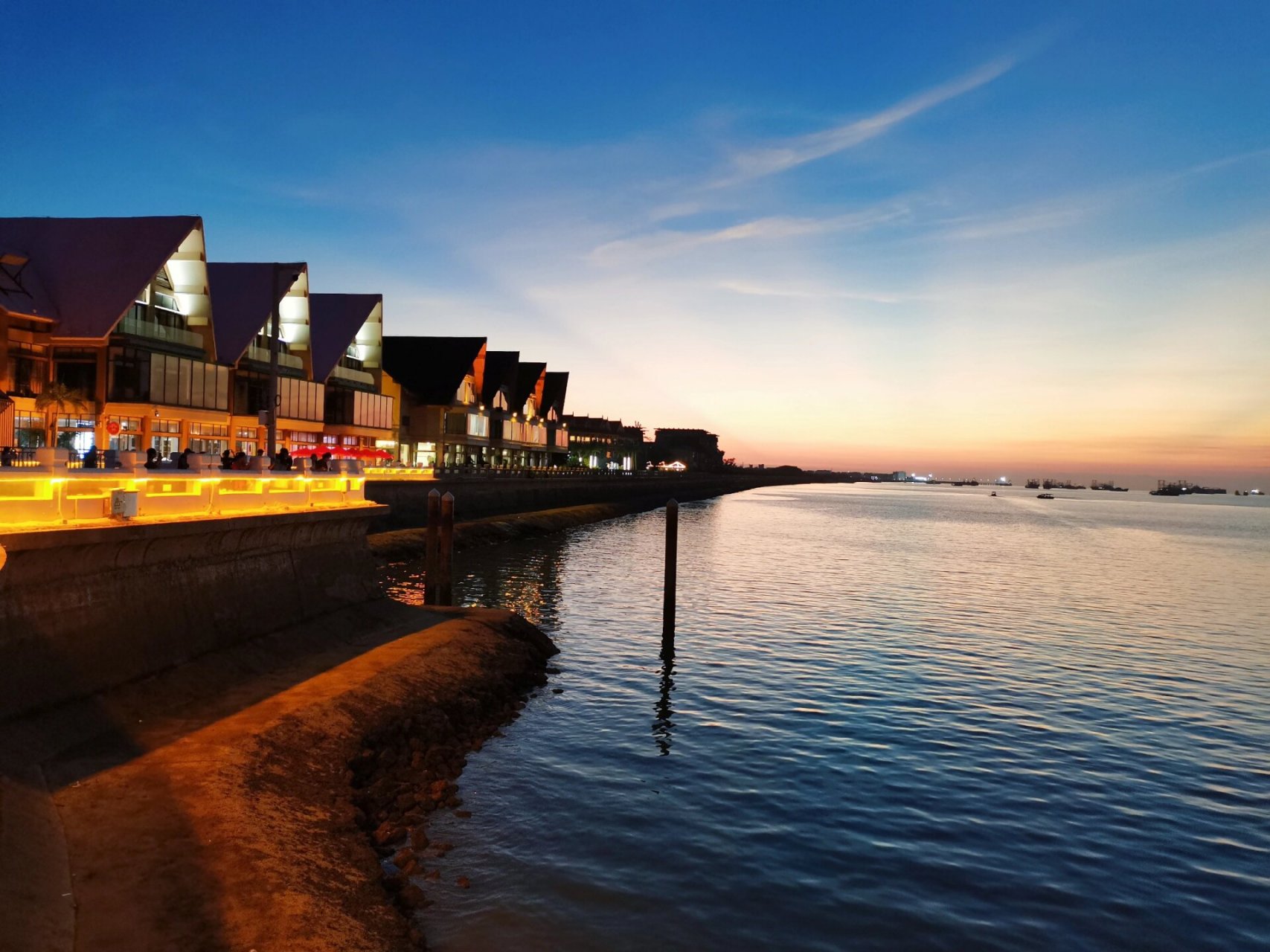 北海外沙码头景点