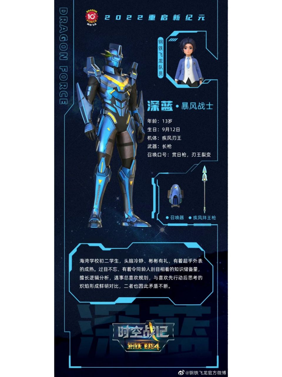 钢铁飞龙深蓝和炽焰 深蓝和炽焰这一对也太好磕了,前三集死对头,第四