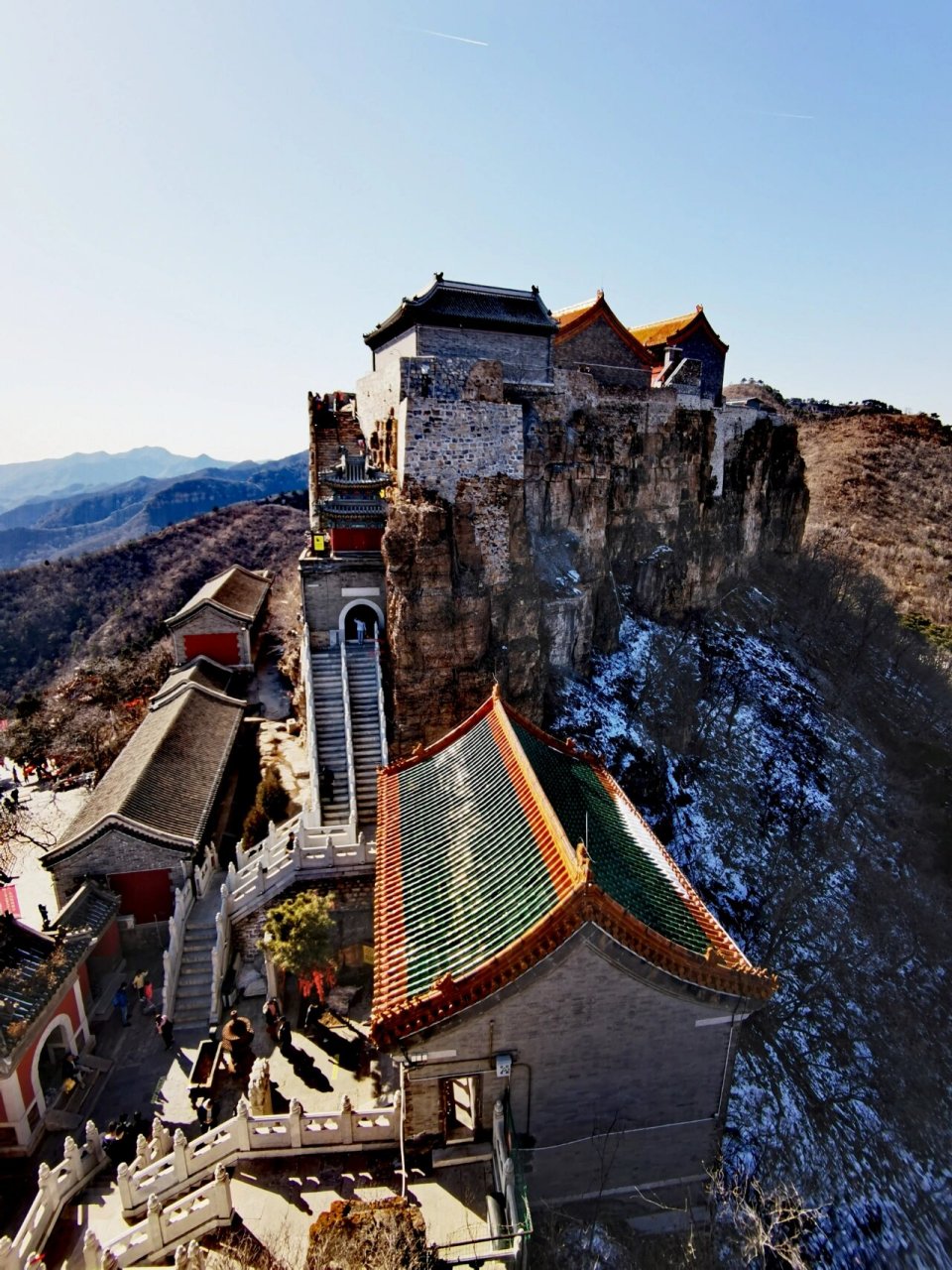 丫髻山旅游风景区图片