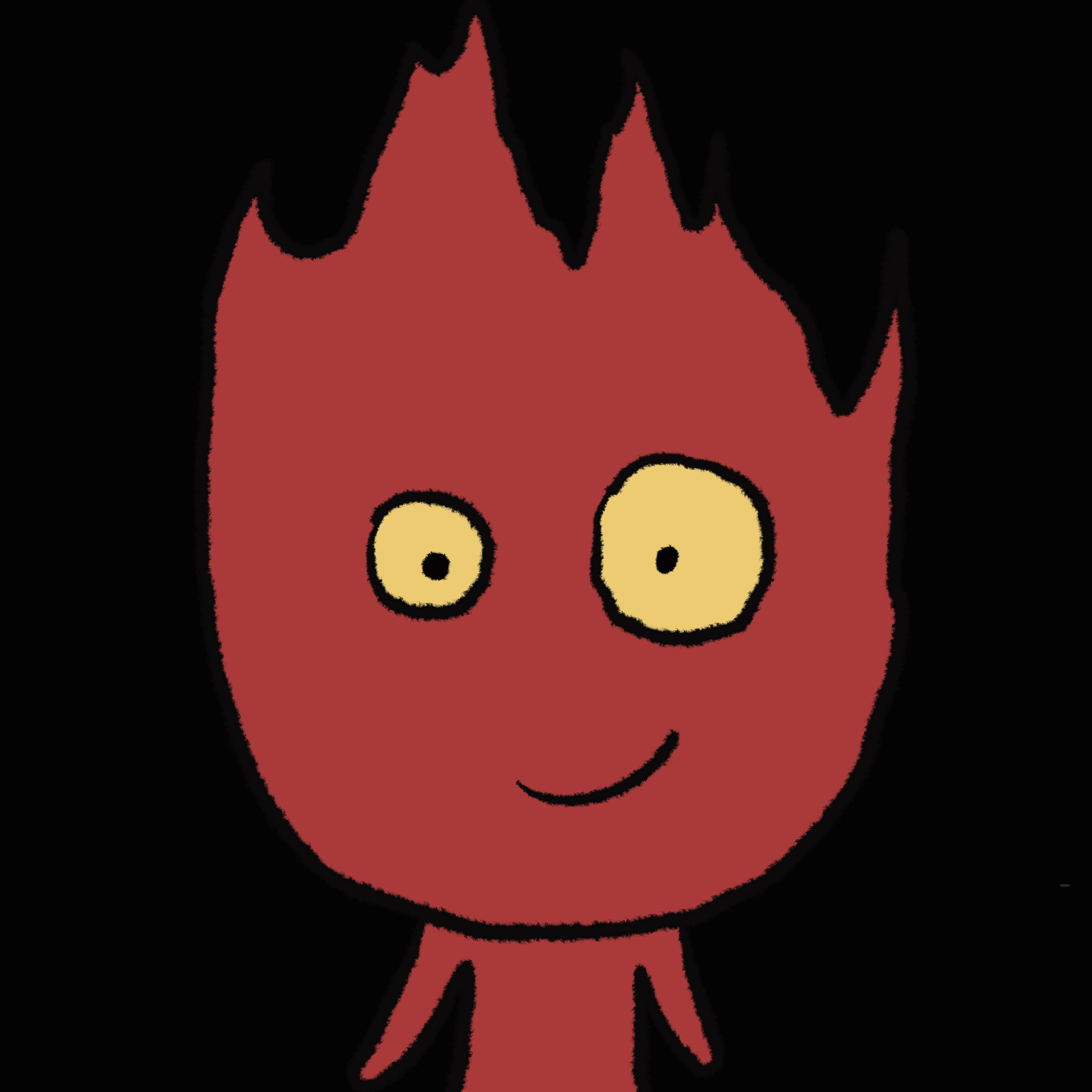 三人组头像|火人冰人森林人 是森林冰火人游戏里的仨 喜欢自取