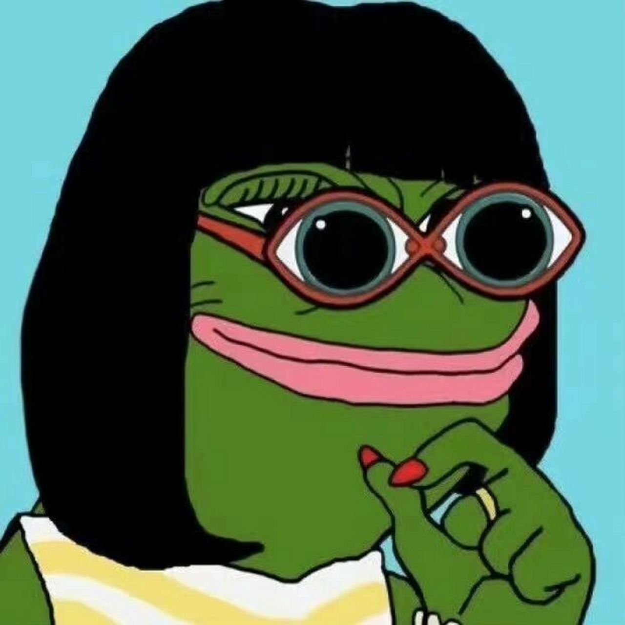 七夕孤寡青蛙90头像   七夕孤寡青蛙90头像