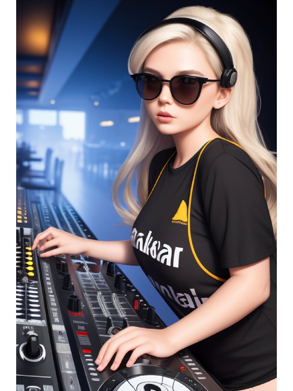 dj小姐姐职业头像 dj小姐姐职业头像