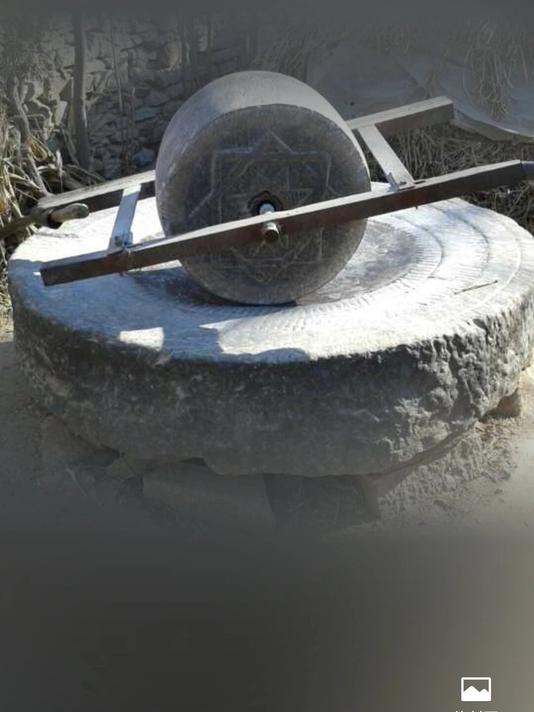 石碾,承载了我的童年