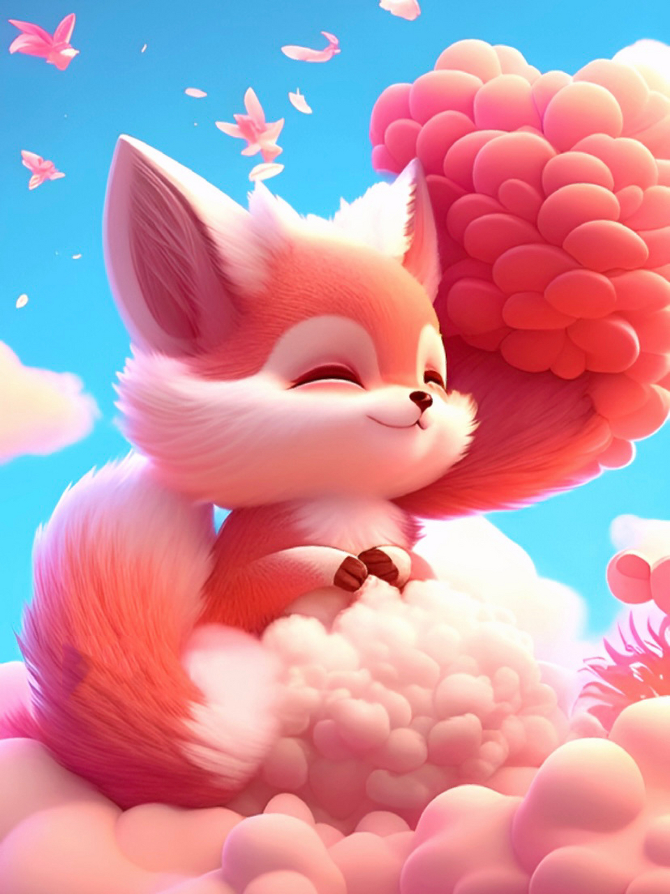 桃花小狐仙 多来点桃花运0599