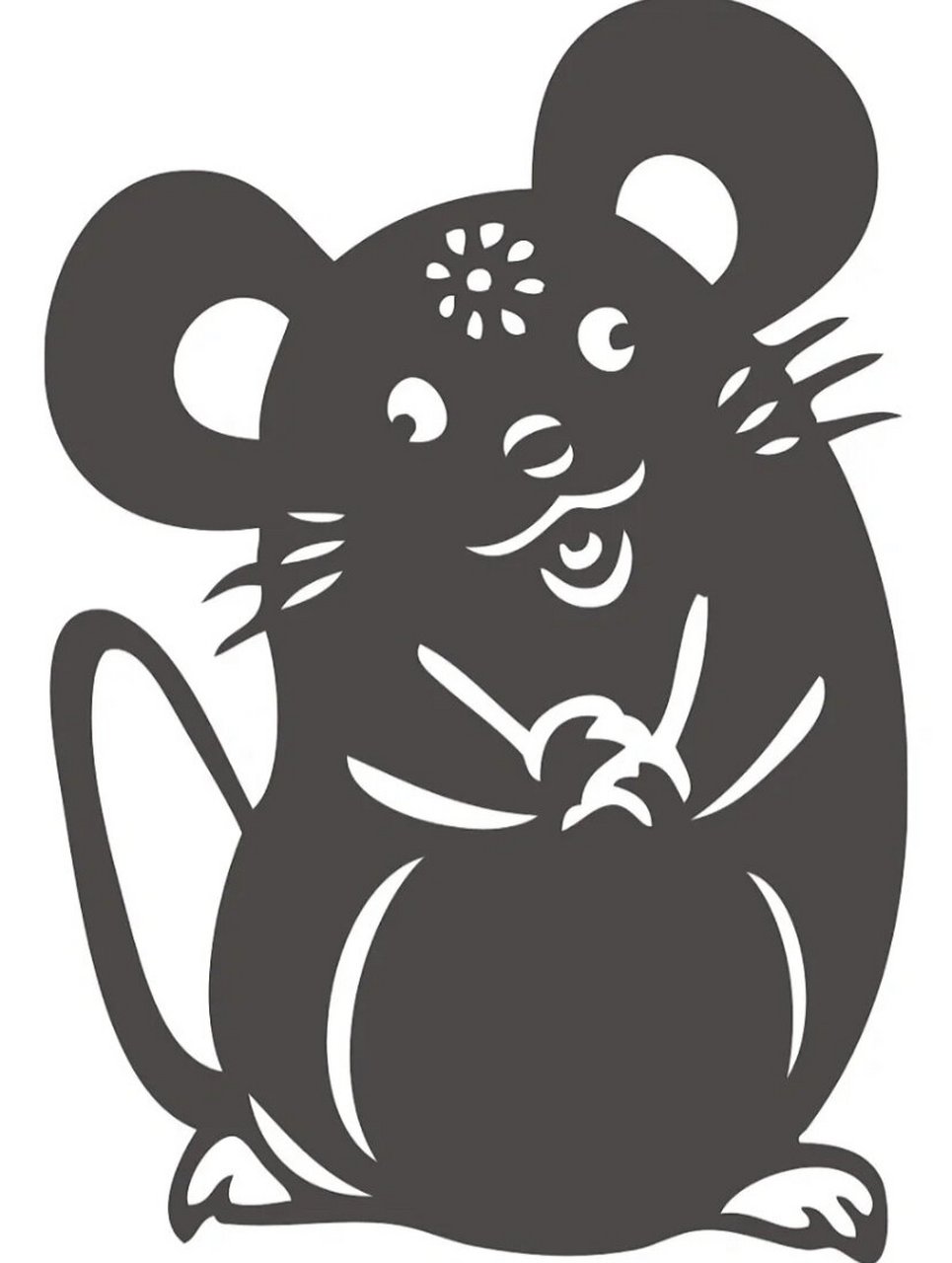 刻纸——十二生肖《鼠》 #手工# #刻纸# #生肖# #鼠# #動物# #代刻