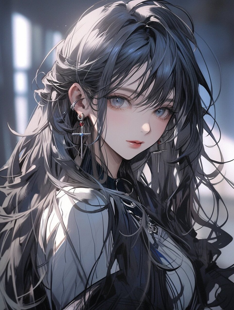 女生头像_高冷暗黑系列94