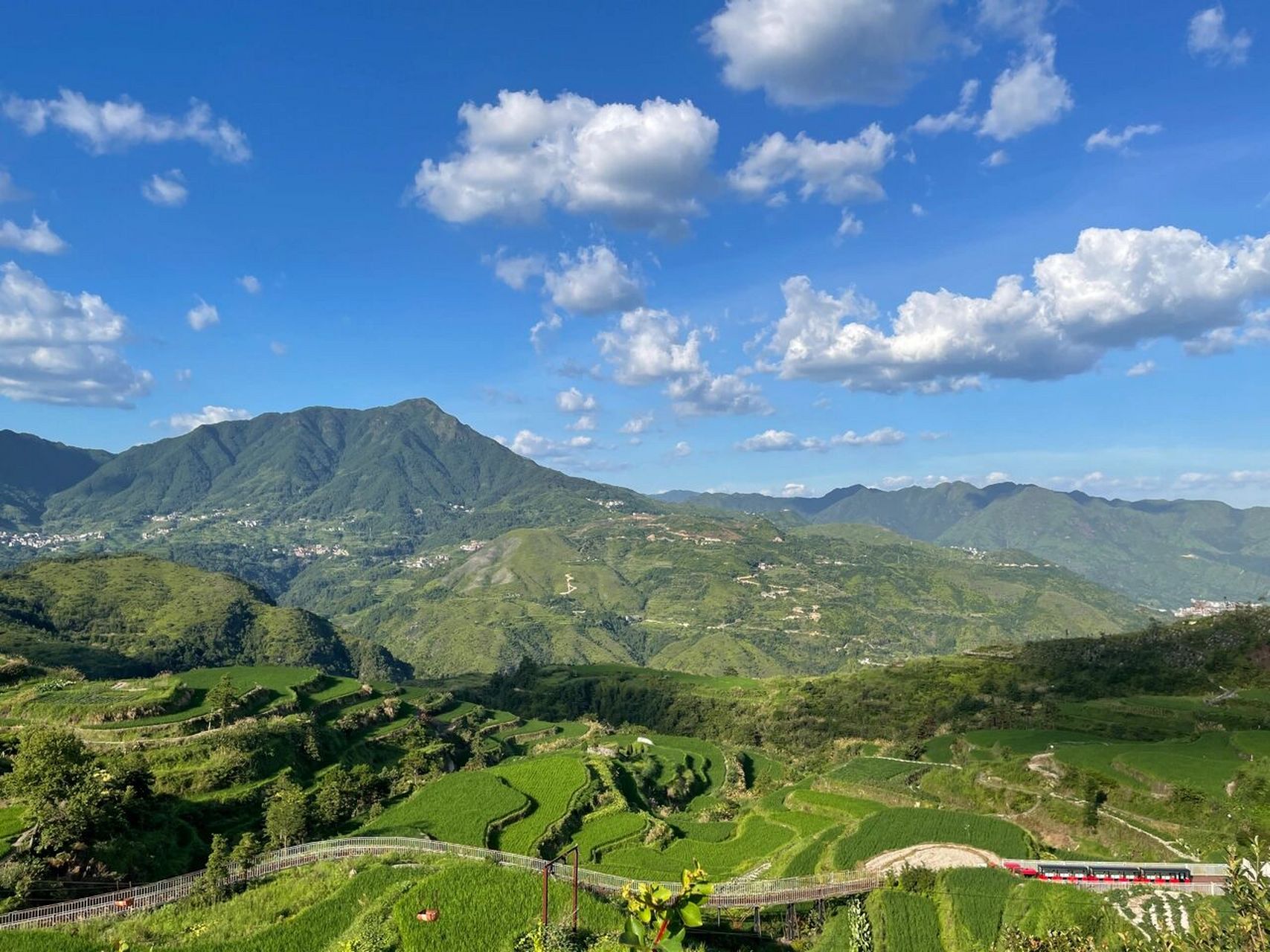 丽水青田县小舟山绝美!
