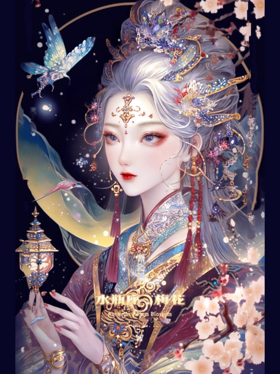 【ai绘画】7812星座拟人| 古风版 99古风系列之12星座拟人&12花神