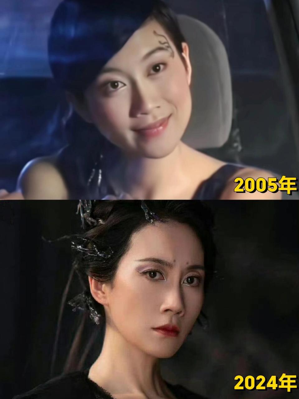 温峥嵘和韩雪真的好像