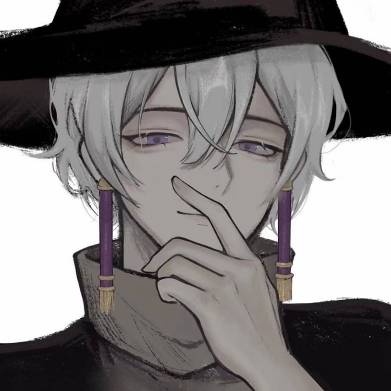 来啦来啦!病娇光遇巫正头像 拽拽的巫师和正太,可但可情.