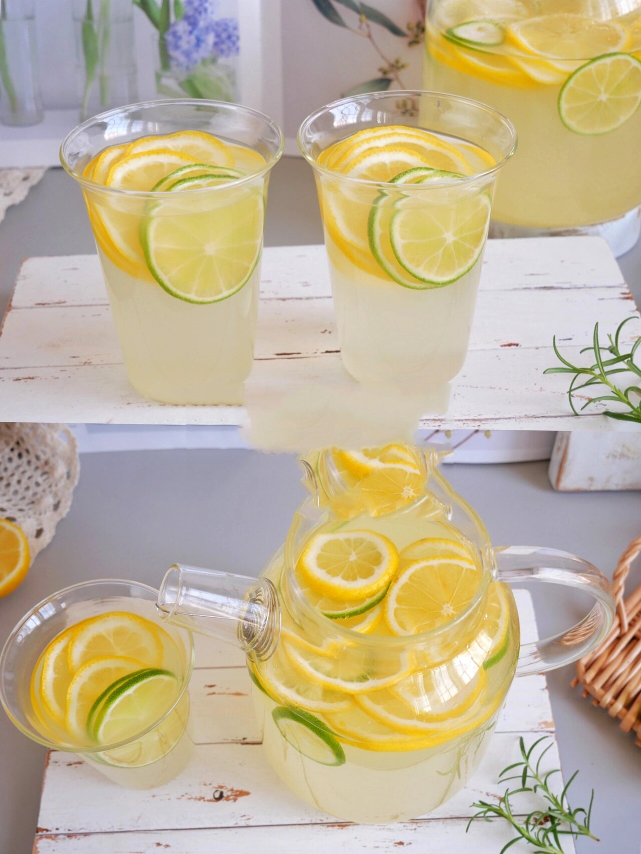 9393冰爽解暑的柠檬水,夏日必备!