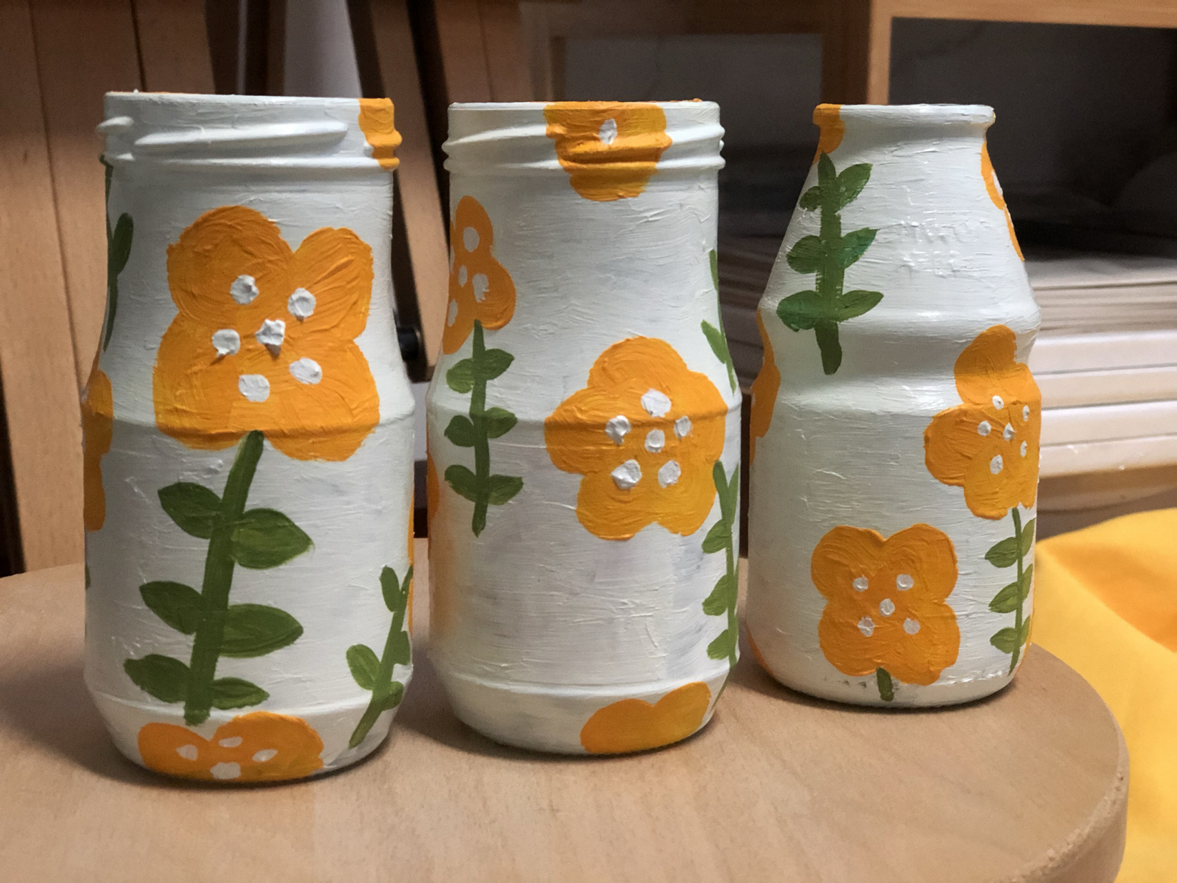 8215先分享一波疫情期间画的瓶子 8215可配干花,鲜花,手工花