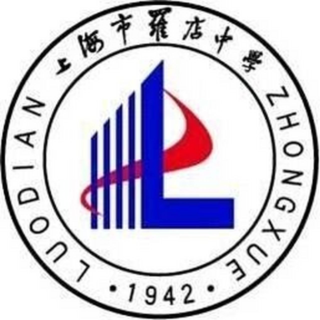 上海市罗店中学校徽图片