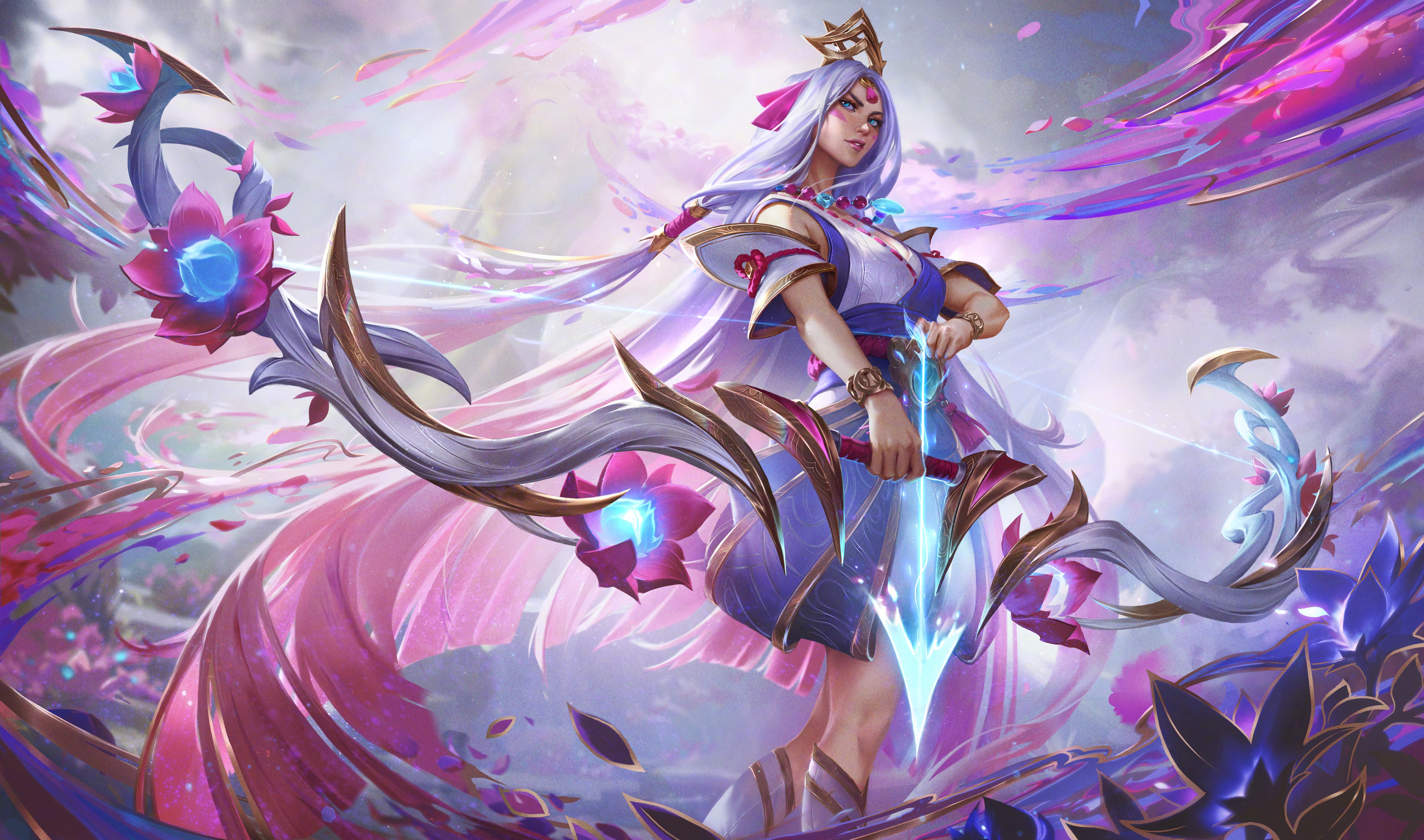 前往#lol艾欧尼亚主题季#测试服,为艾希和艾瑞莉娅