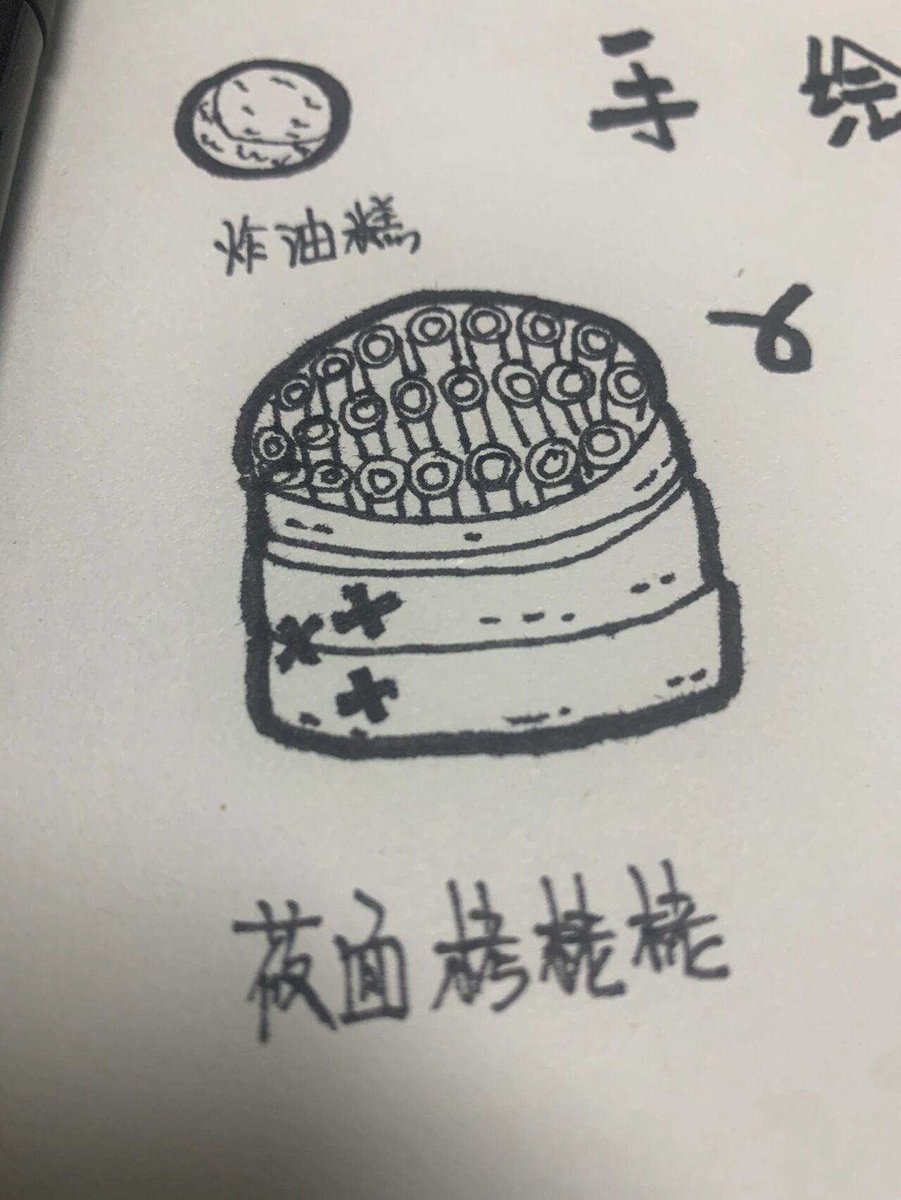 「零基础手绘」day2手绘山西美食