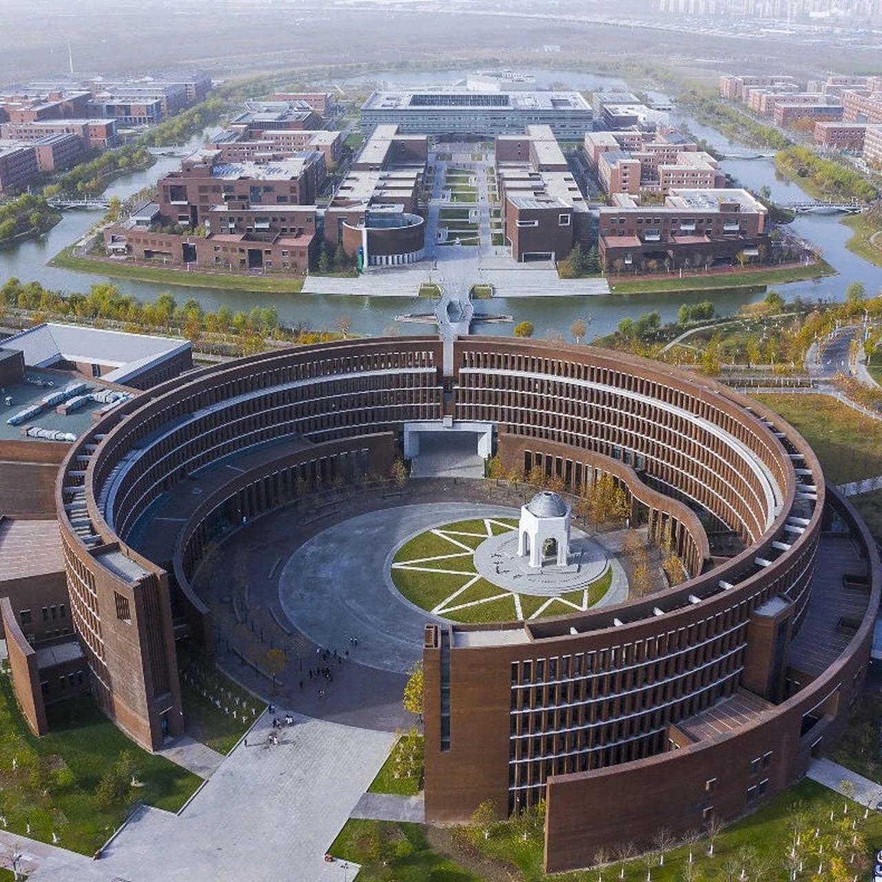 [学校分享] 天津大学新校区主楼 天津大学新校区主楼 main building