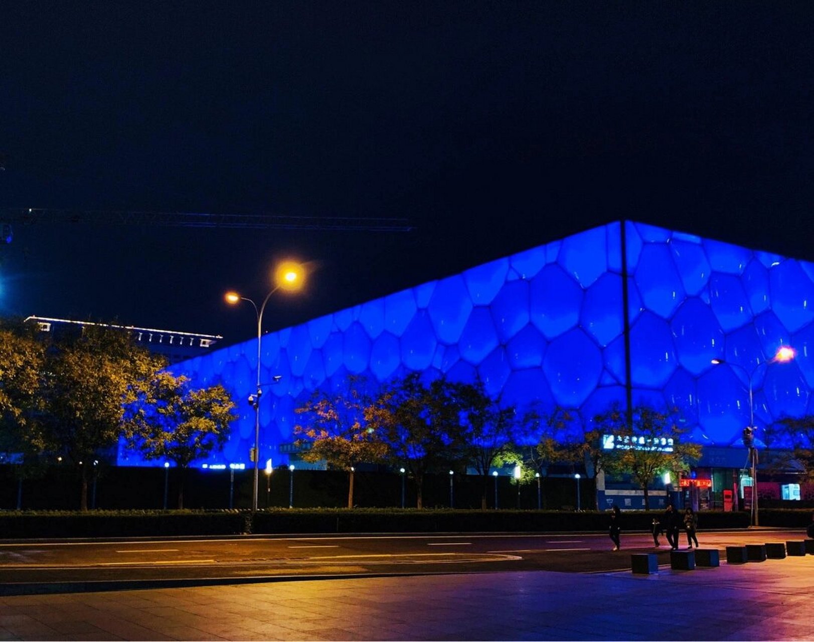 北京|打卡鸟巢,水立方夜景 99地址:鸟巢水立方都在北京奥林匹克公园