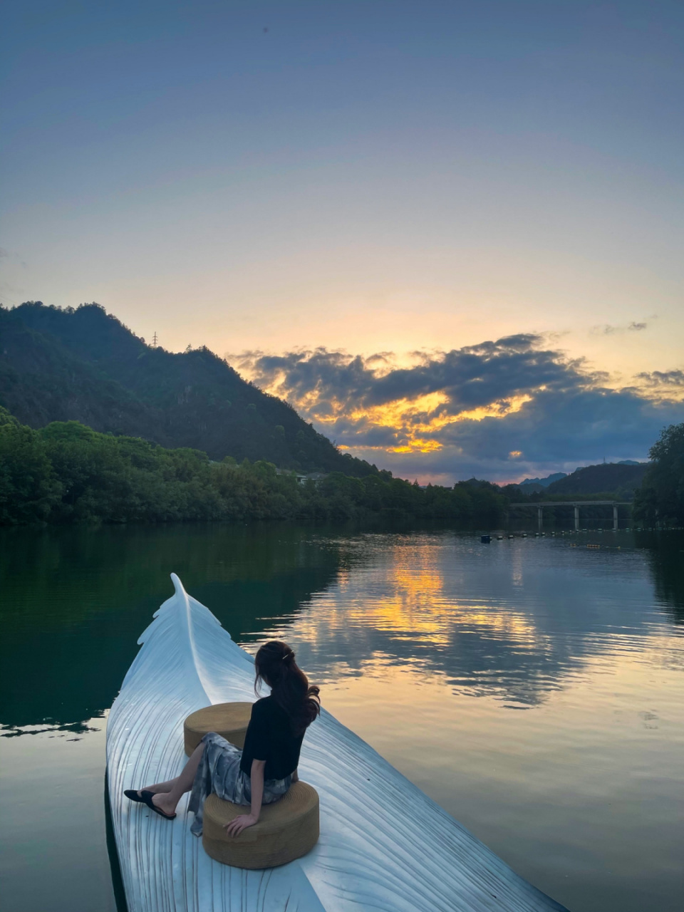 温州永嘉书院|悠闲自在的一叶扁舟🍃 🍃乘一叶扁舟,入景随风,望江