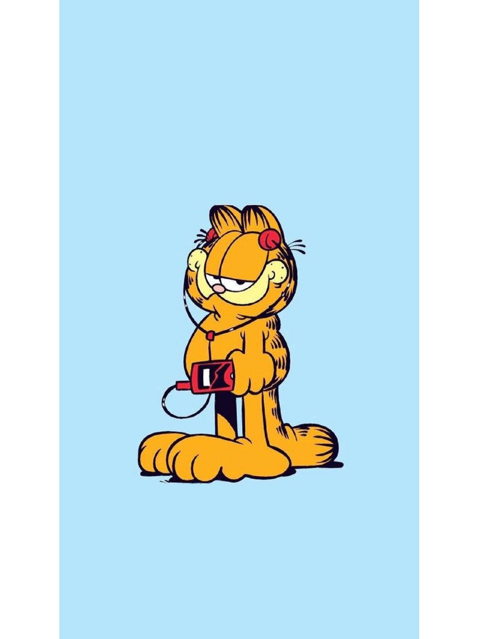 加菲猫的好看壁纸和头像 加菲猫