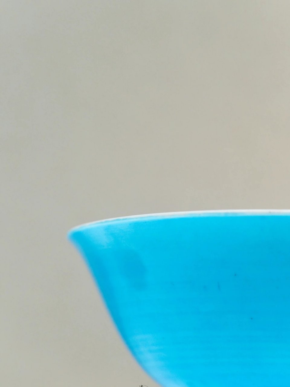 明代孔雀蓝釉高足碗 【国家博物馆藏·明代孔雀蓝釉高足碗】