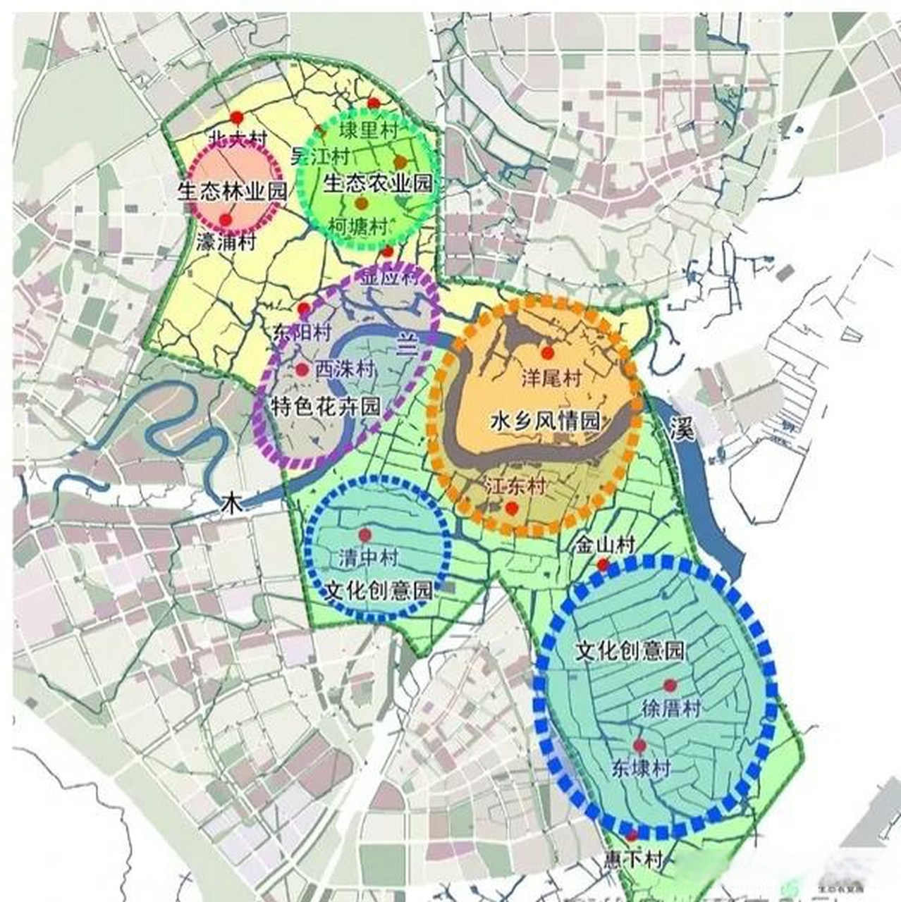 莆田城市绿心开发与建设规划图