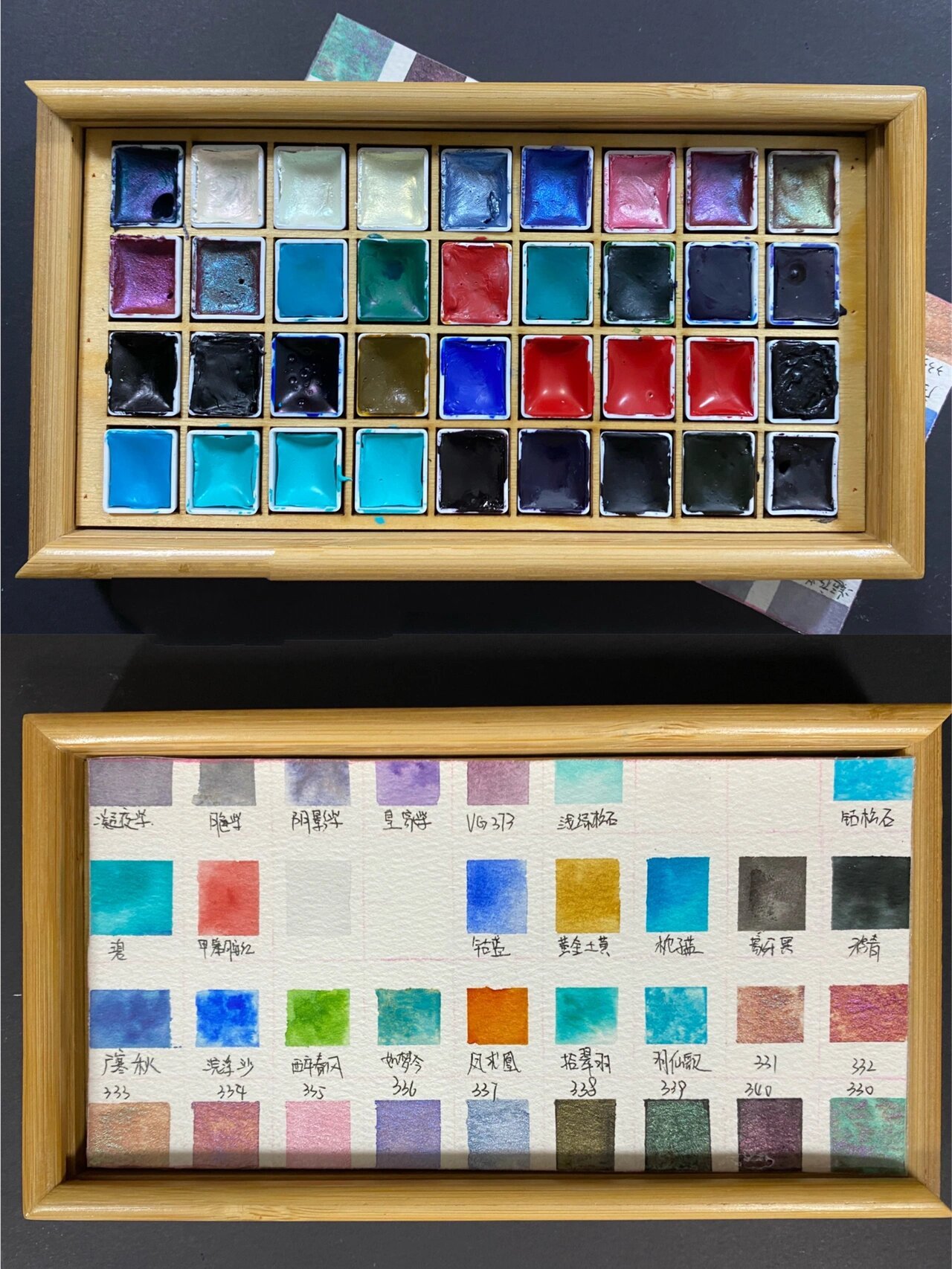 自制固体水彩颜料 保姆教程 从管状水彩变成固体水彩.