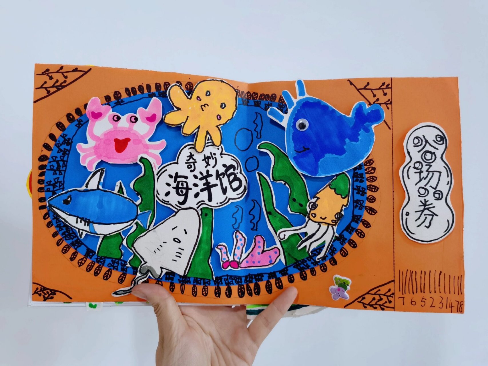 创意美术|海洋馆入场券