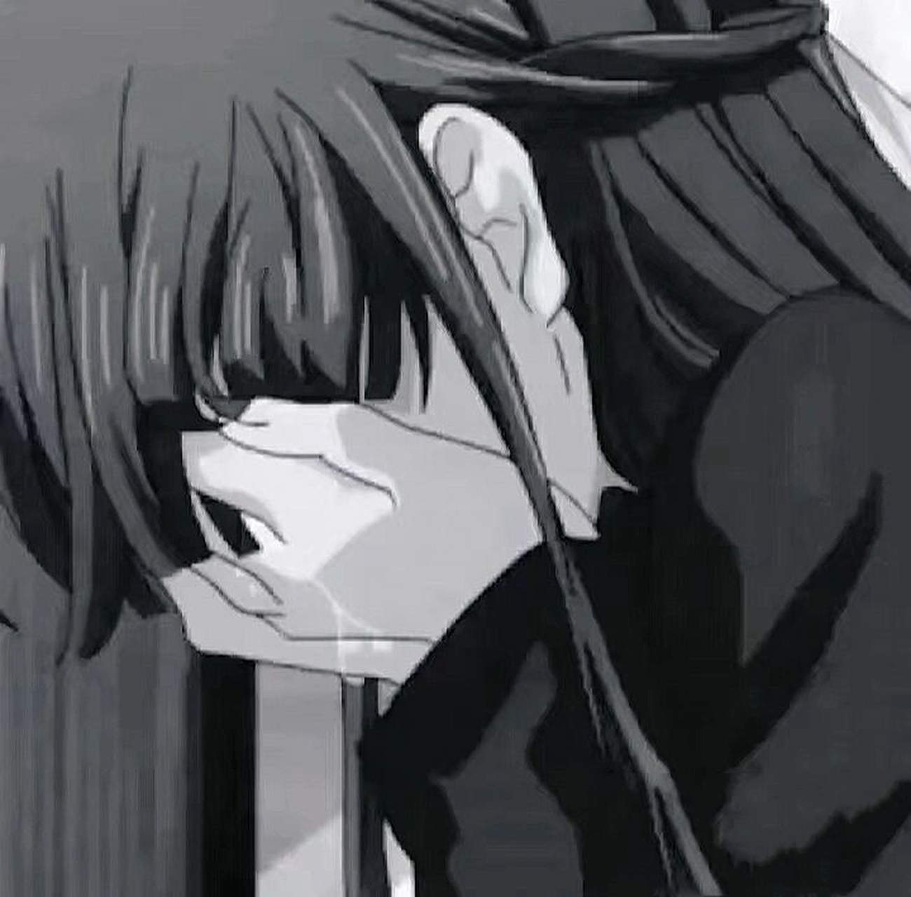 暗黑悲伤系列动漫女生头像 我也是在上拿的图片,都是我很喜欢的,不喜