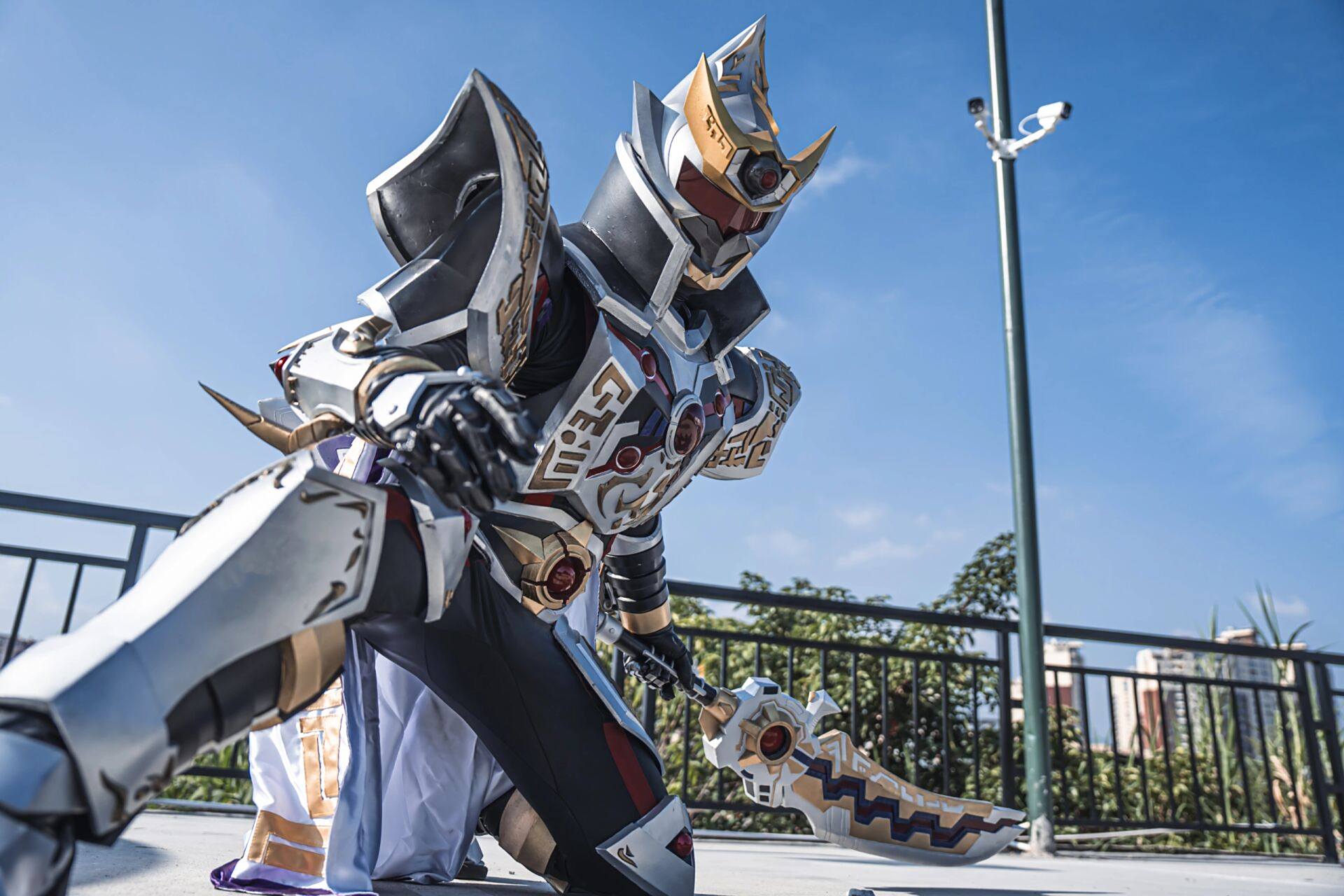 修罗铠甲!合体  摄影