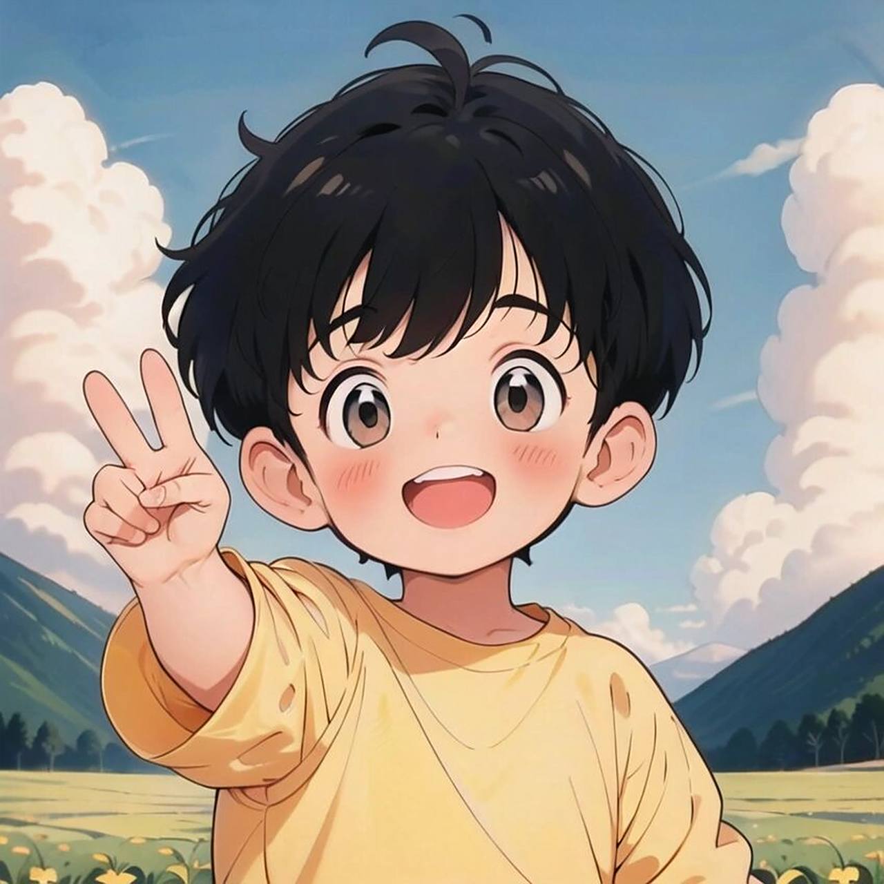 旧漫男生头像|今天是超可爱的男孩哦96