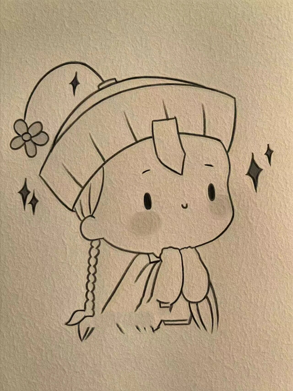 教你画可爱的僵小鱼 超简单的僵小鱼,你们学会了吗? 	 (临摹网络图片)