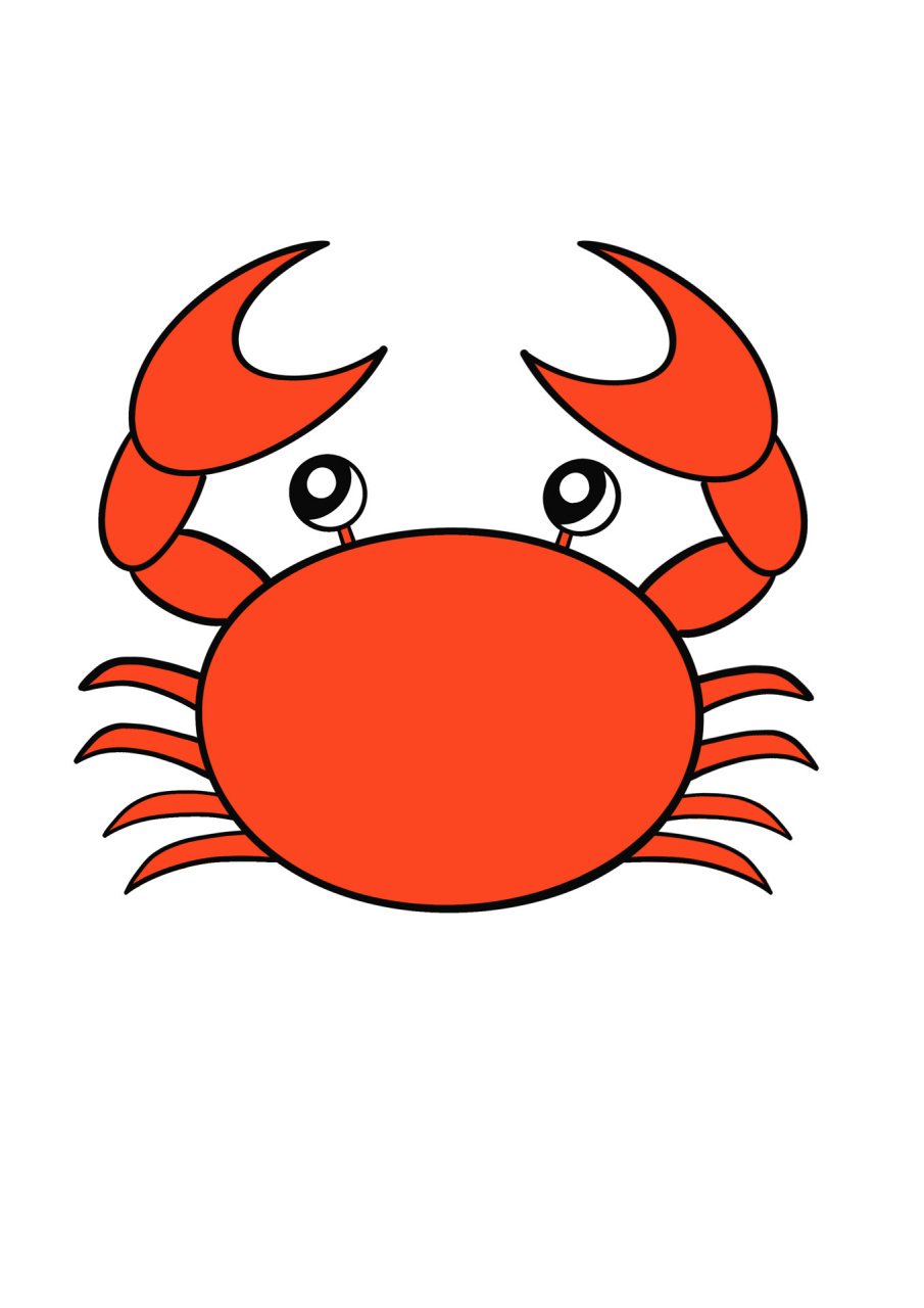 简笔画教程分享 小螃蟹