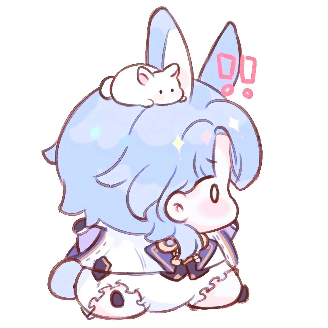 画师:rie.sabilsb丨原神 神里绫人头像
