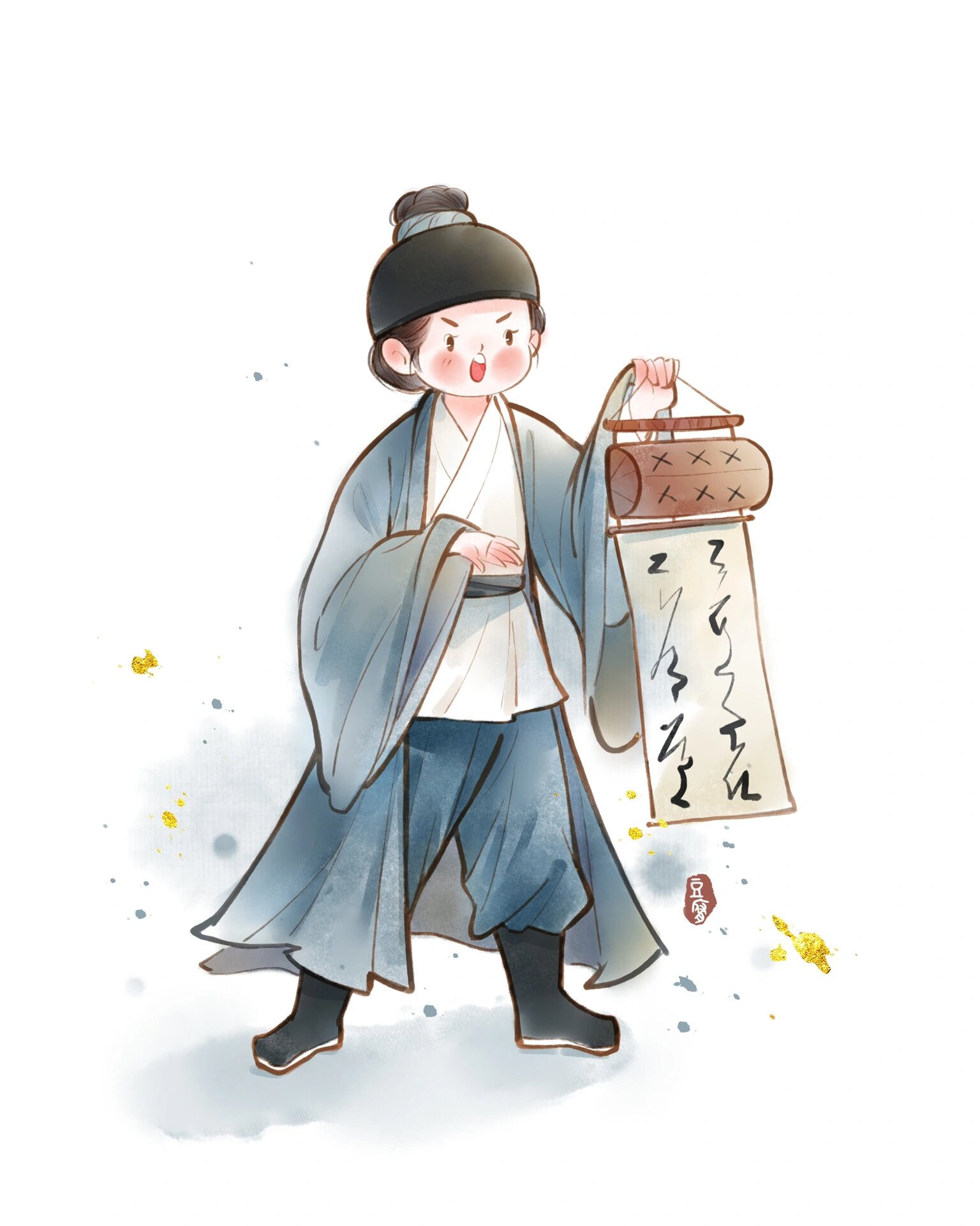 【长相思】画了一些q版小夭 头像壁纸自取