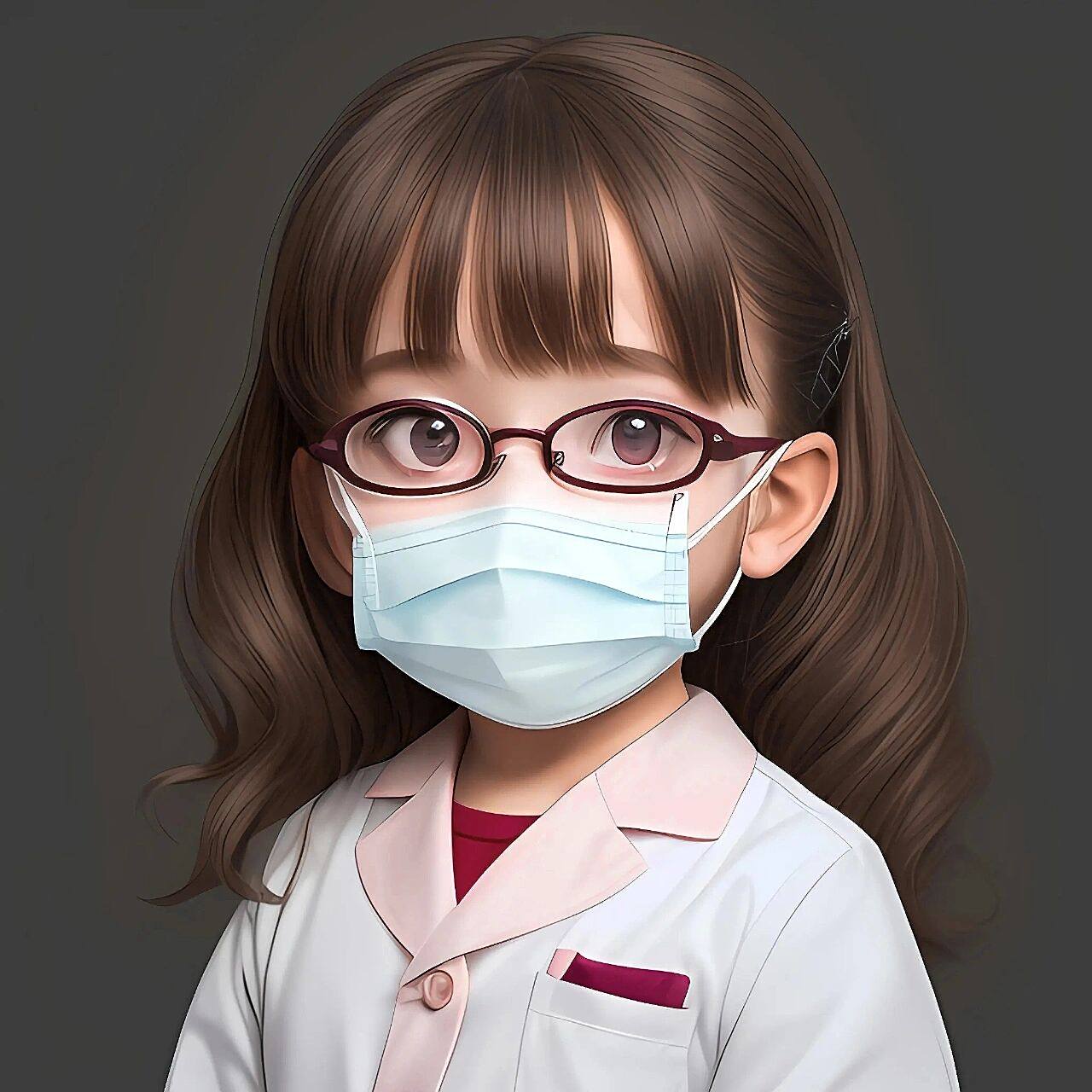 职业头像|医生 太可爱了吧