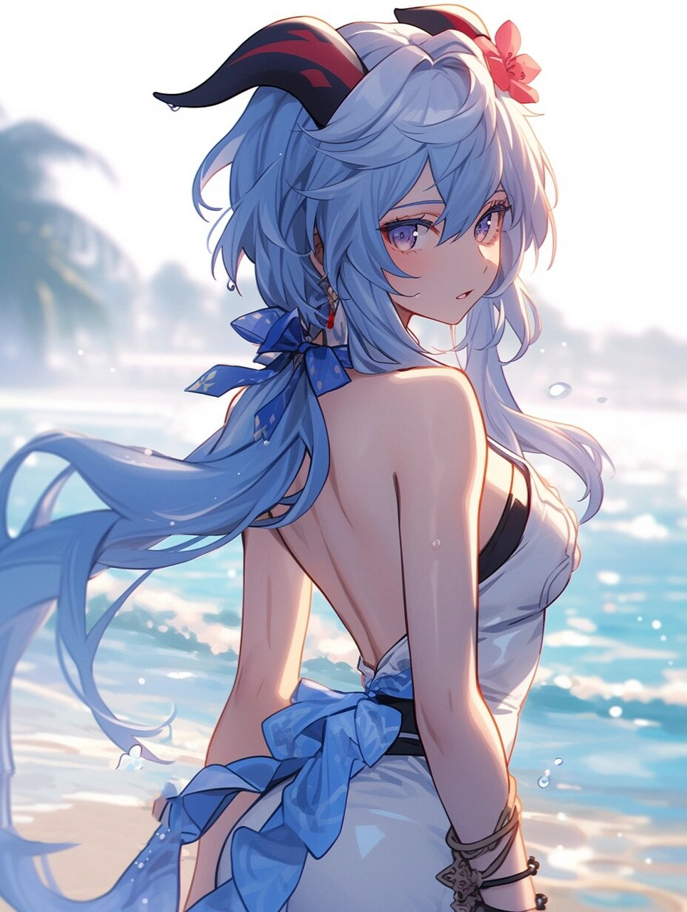 原神|泳装甘雨 限时返场! 93"王小美?那,那是谁啊?