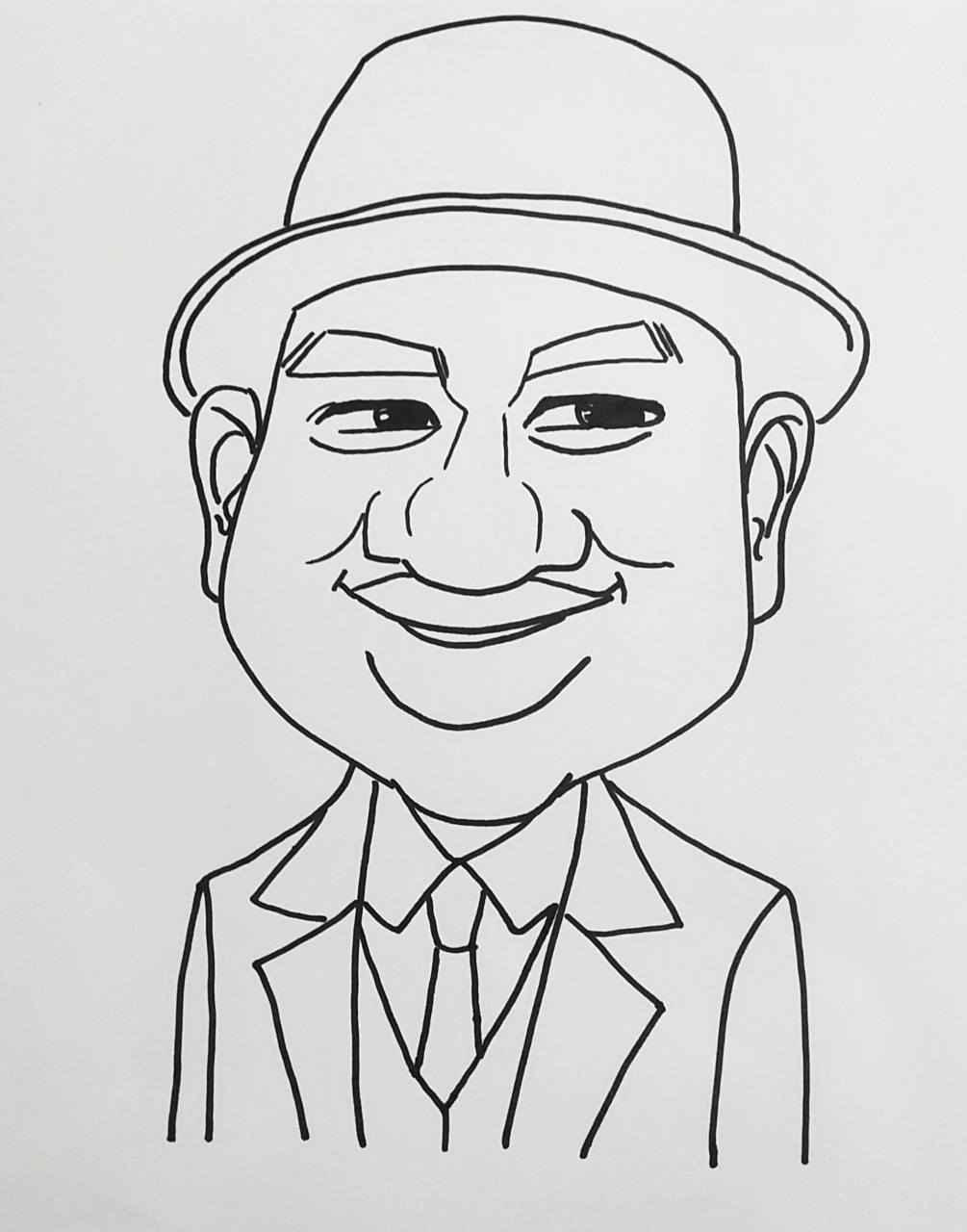 岭南版六年级美术下册《名人漫画》