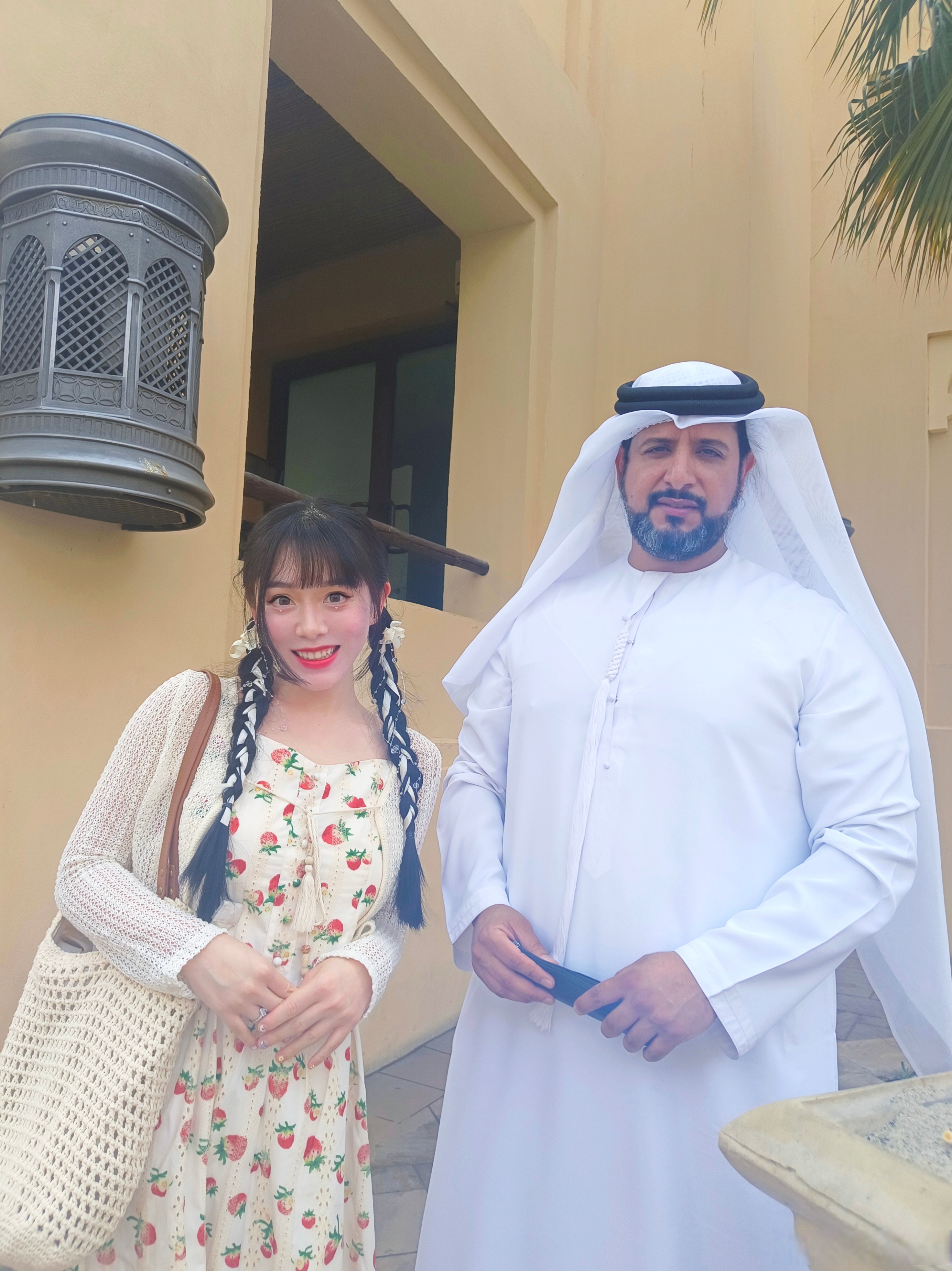 异域风情拉满 门口可以跟帆船酒店合影 阿联酋·卓美亚古堡酒店