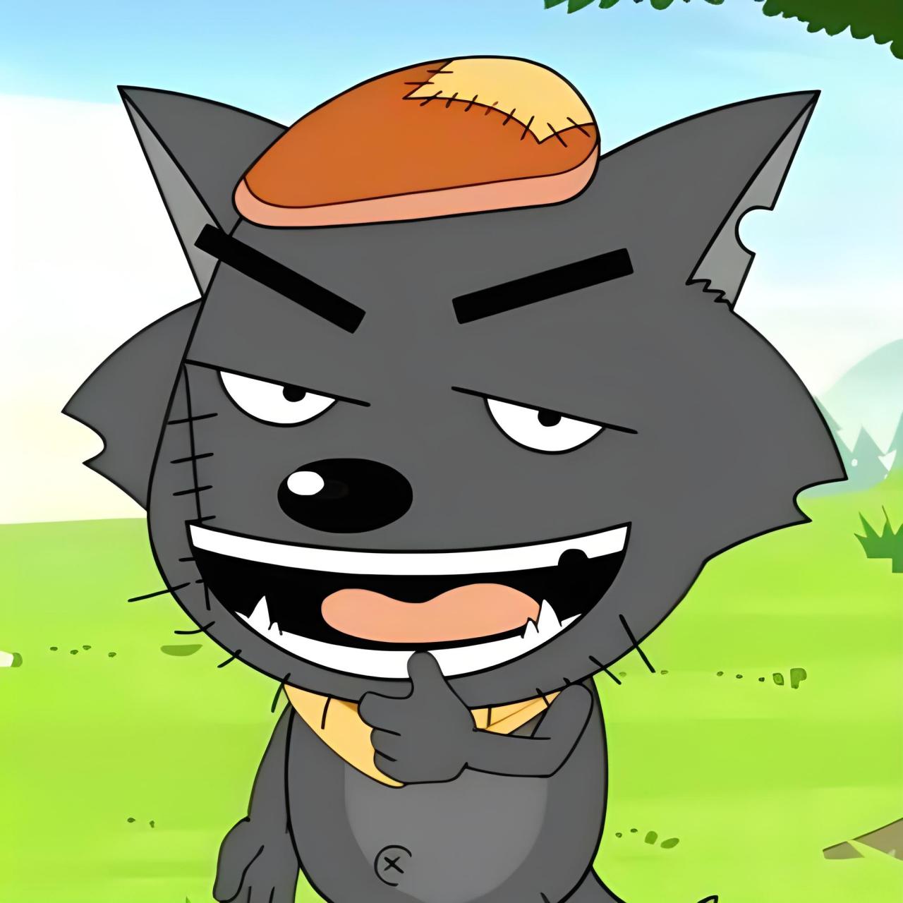 灰太狼的图片头像也太可爱了吧!96