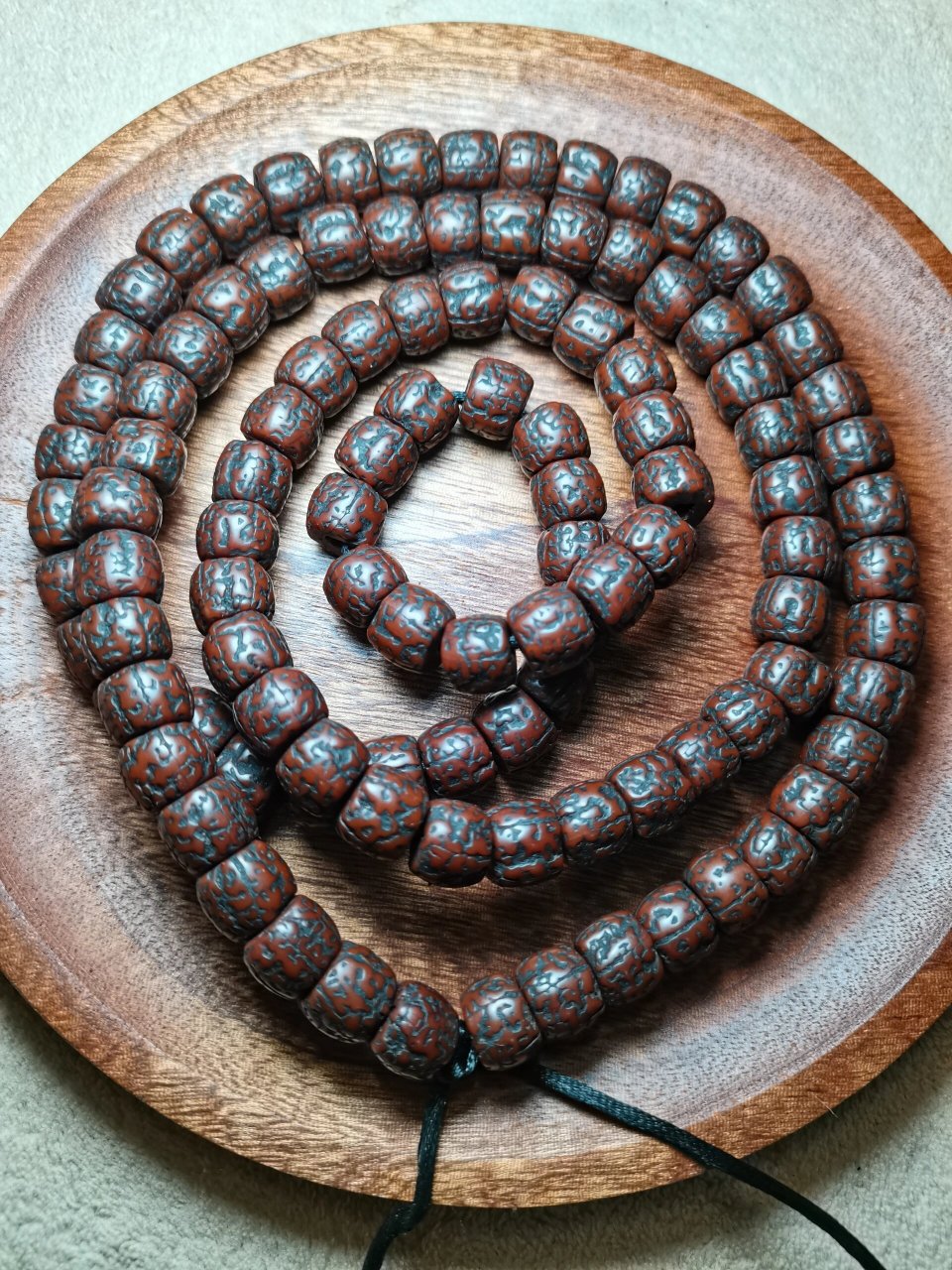 7500,清代百年爆老金刚菩提佛珠108圆满