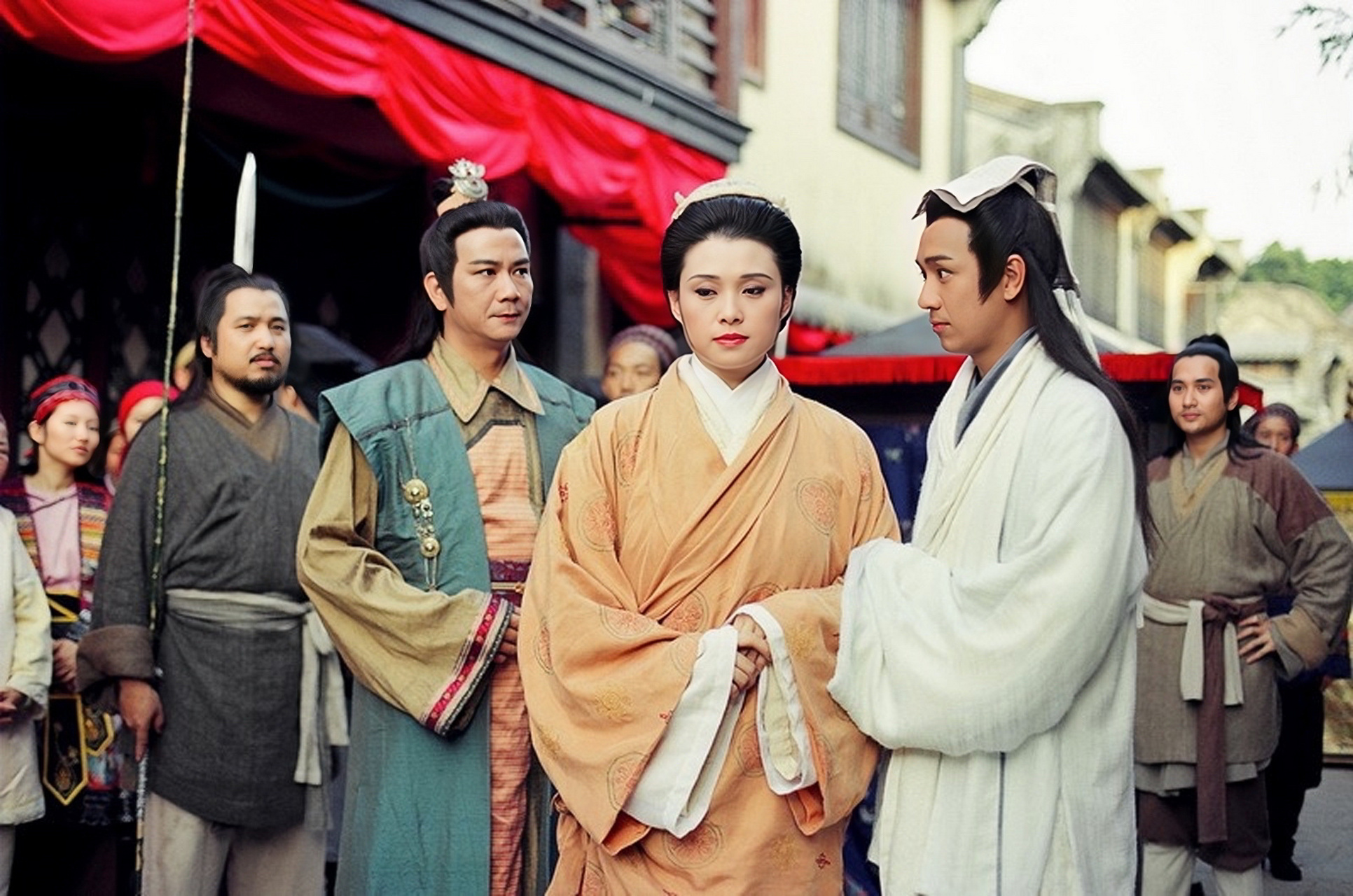 高照剧照1997年tvb版天龙八部重温经典 难得一见1997年tvb版天龙八部