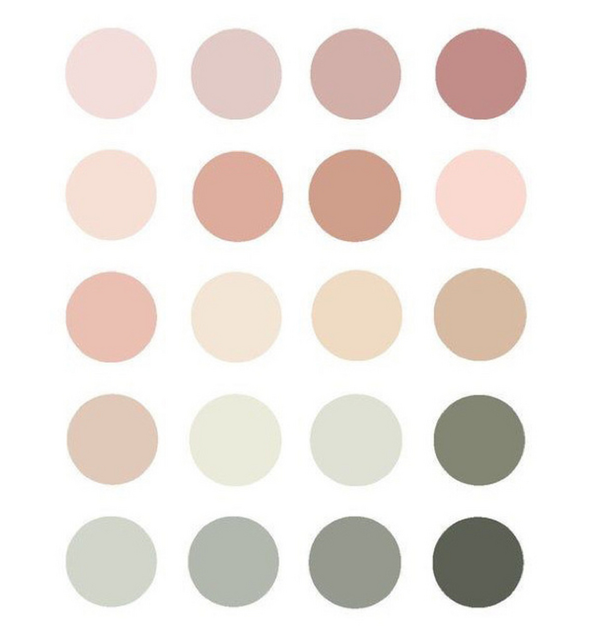 每日参考图74|一组圆形色卡 应uu们的要求送福利