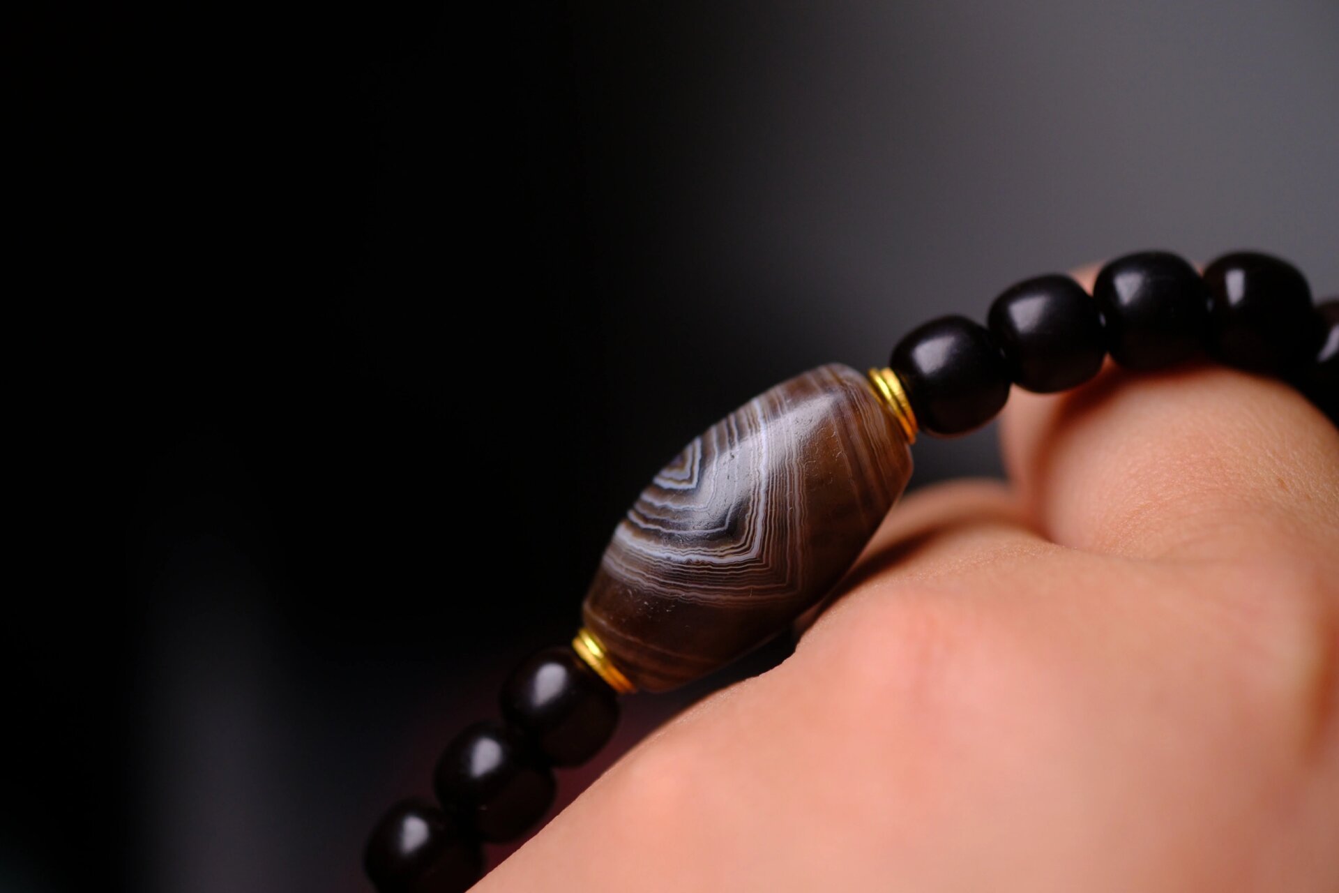 7415 藏地 千年 老缠丝玛瑙 藏系 .